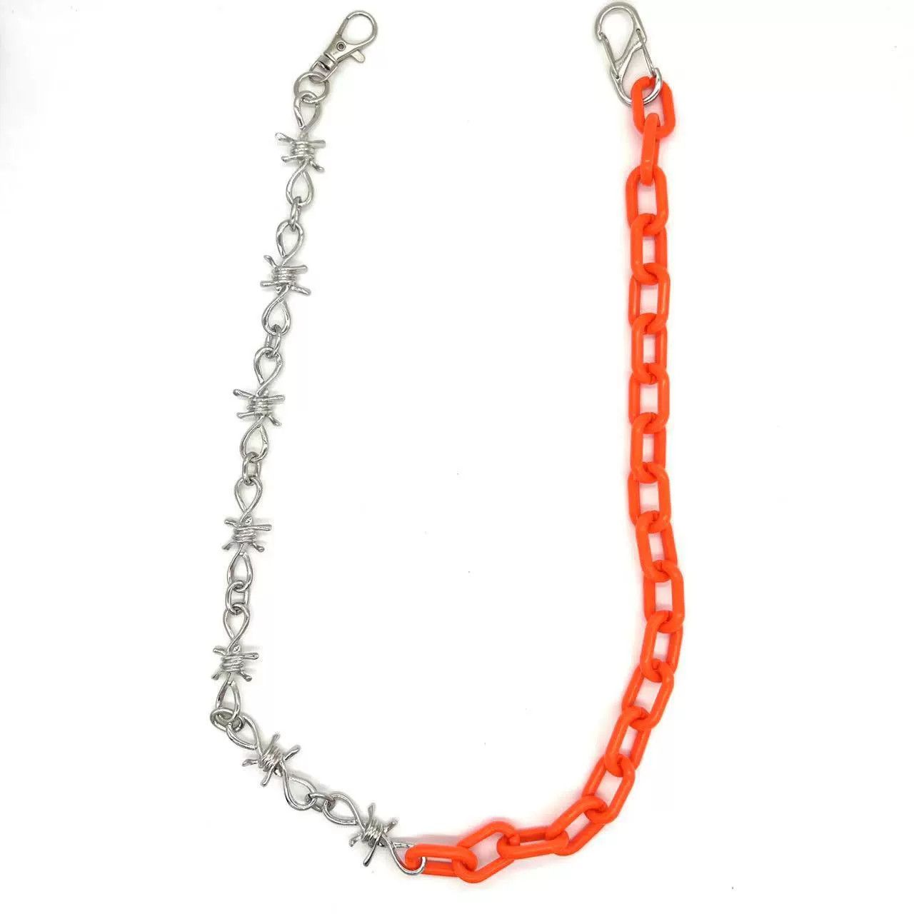 Vintage Retro hip-hop punk style jeans waist chain Size ONE SIZE - 2 Thumbnail