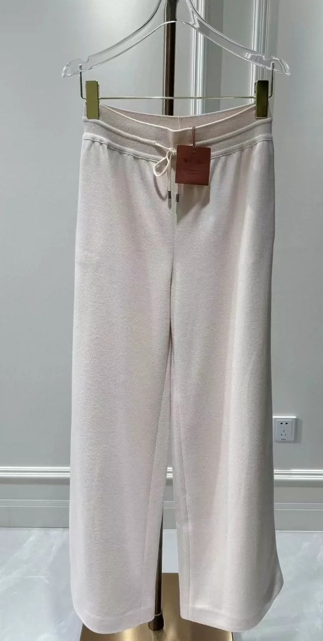 Loro Piana LORO PIANA Sakura pink cashmere knit zipper coat Size S / US 4 / IT 40 - 4 Thumbnail