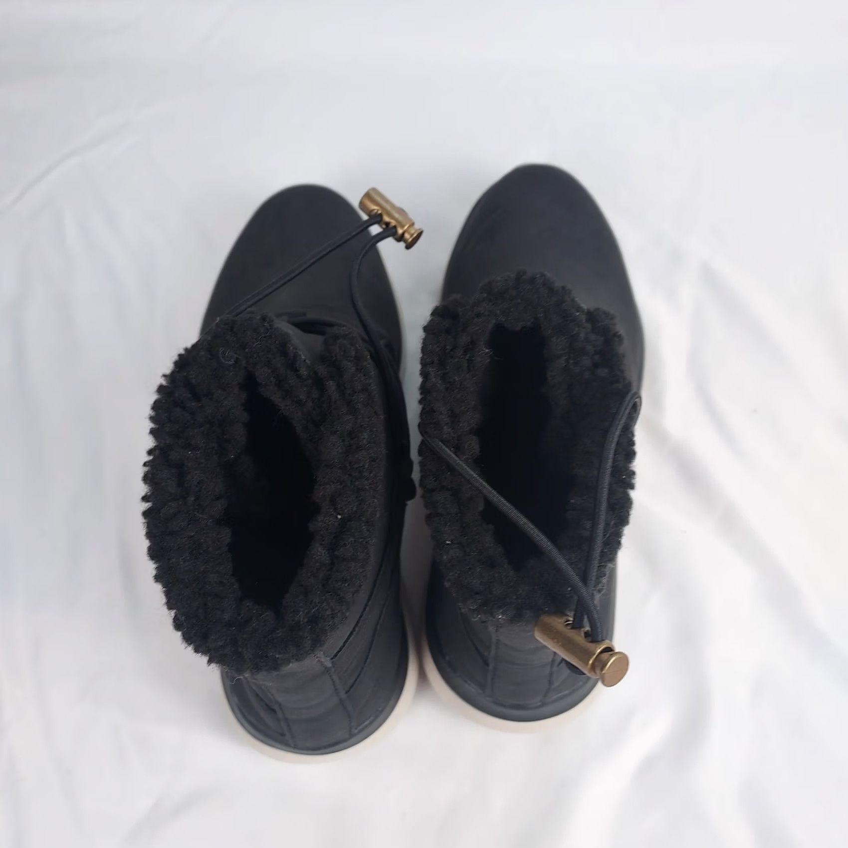 Vintage Ryka Womens Boots Memory Foam Faux Fur Winter Black Ankle Round Toe 6 M Calf Medium Comfort Snow Boot Womens Size US 6 / IT 36 - 5 Thumbnail