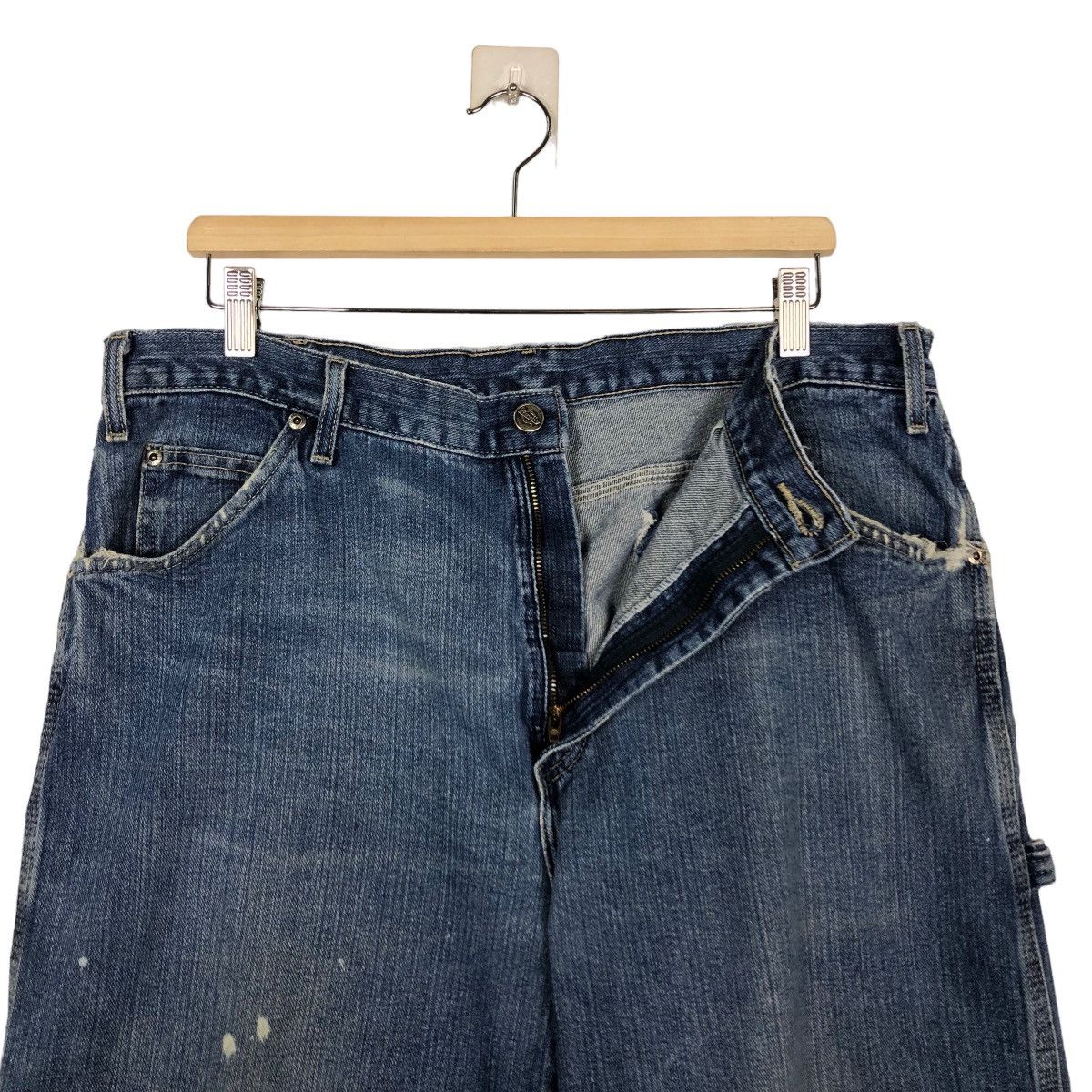 Japanese Brand 🔥90’s Vintage Carpenter Denim Jeans Dickies USA Worker Size US 36 / EU 52 - 11 Thumbnail
