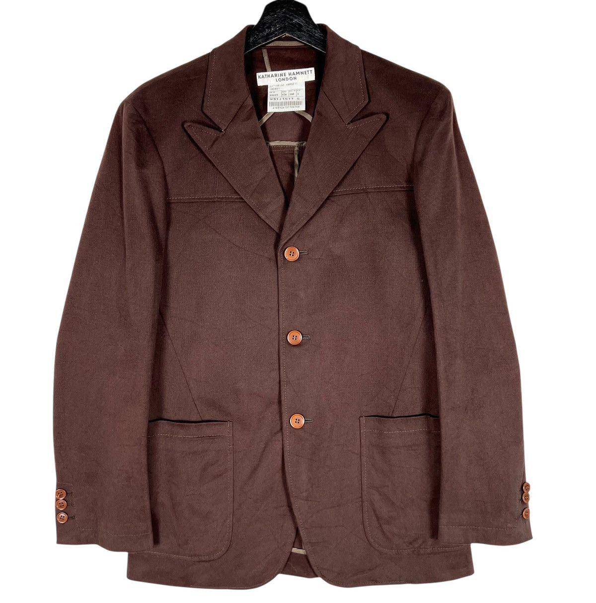 Katharine Hamnett London Katherine Hamnett Women Blazer Jacket Size S / US 4 / IT 40 - 1 Thumbnail