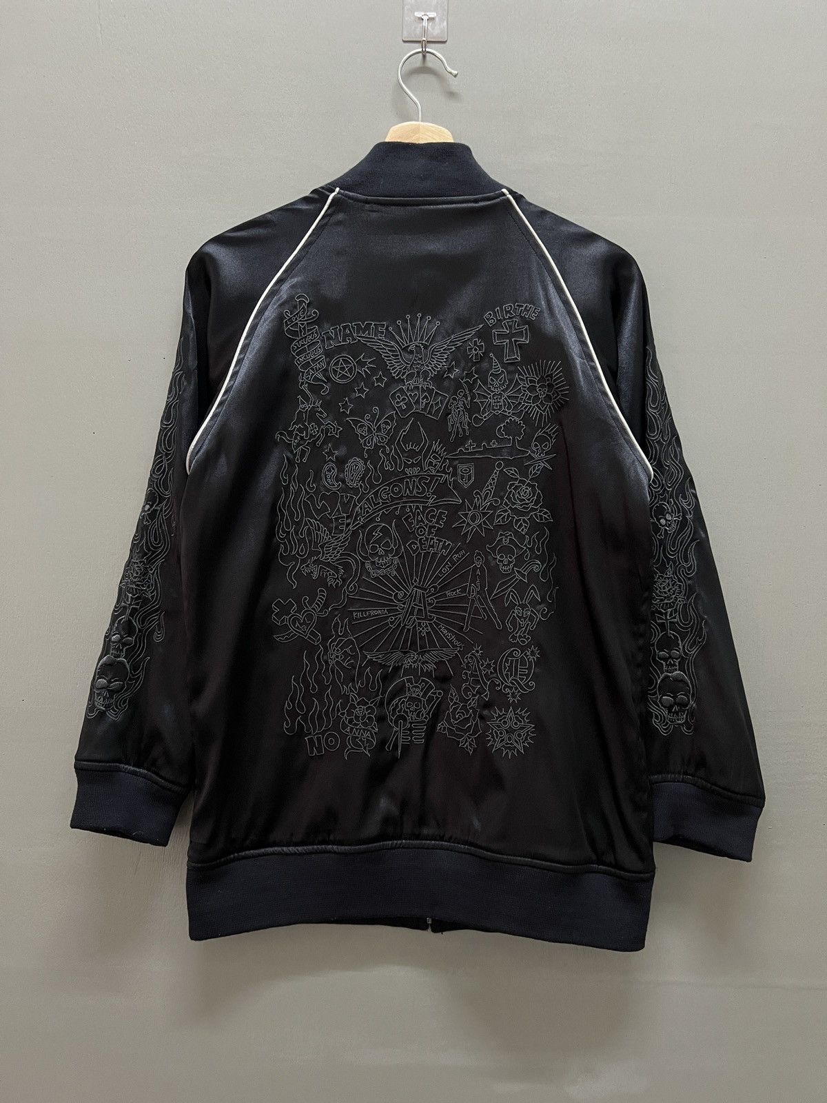 Japanese Brand 2000’s Algonquins Gothic Jacquard Reversible Jacket Size US S / EU 44-46 / 1 - 1 Thumbnail