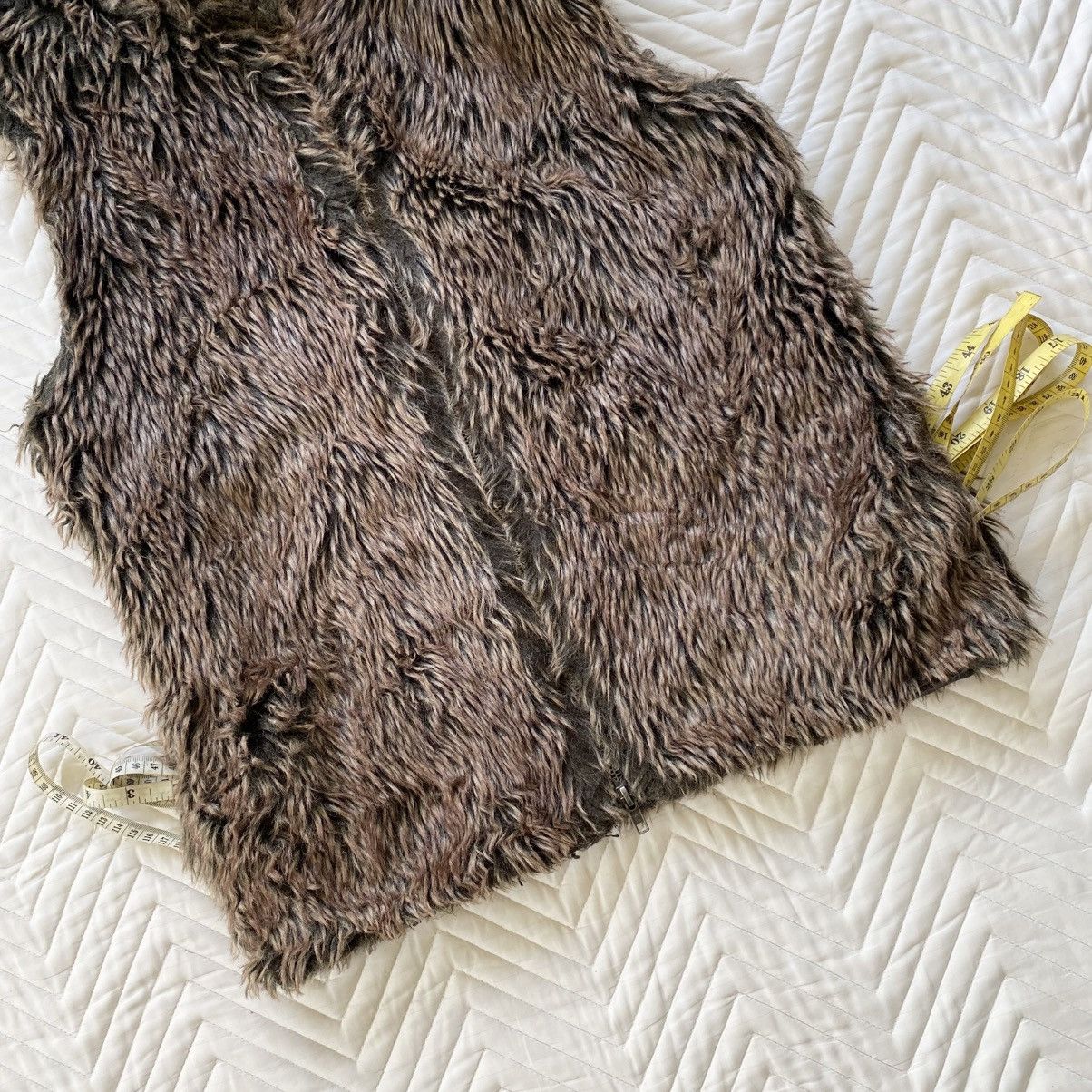 Other “Faux Fur Zip Vest – Real Fur Look, Korean Made” Size US S / EU 44-46 / 1 - 7 Thumbnail