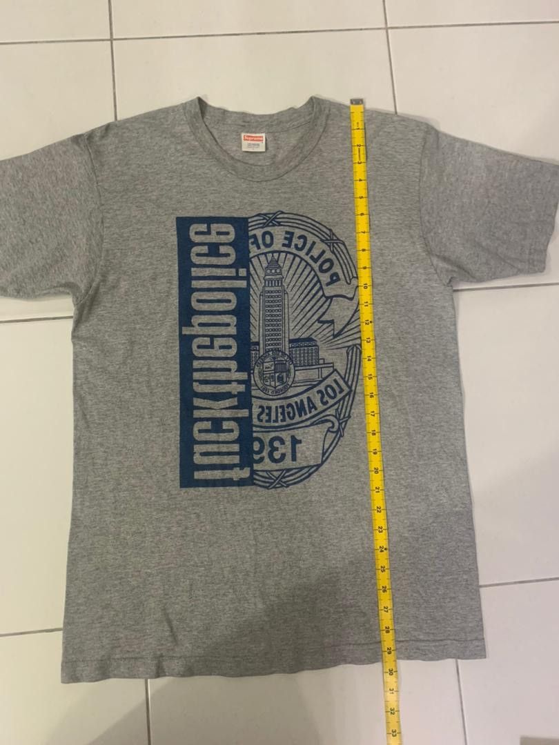 Supreme × Vintage Supreme Fuct The Police Tee Size US L / EU 52-54 / 3 - 5 Thumbnail