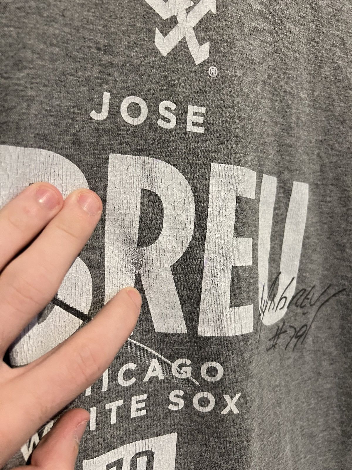 MLB × Vintage Vintage White Sox Jose Abreu Shirt Size US M / EU 48-50 / 2 - 4 Thumbnail