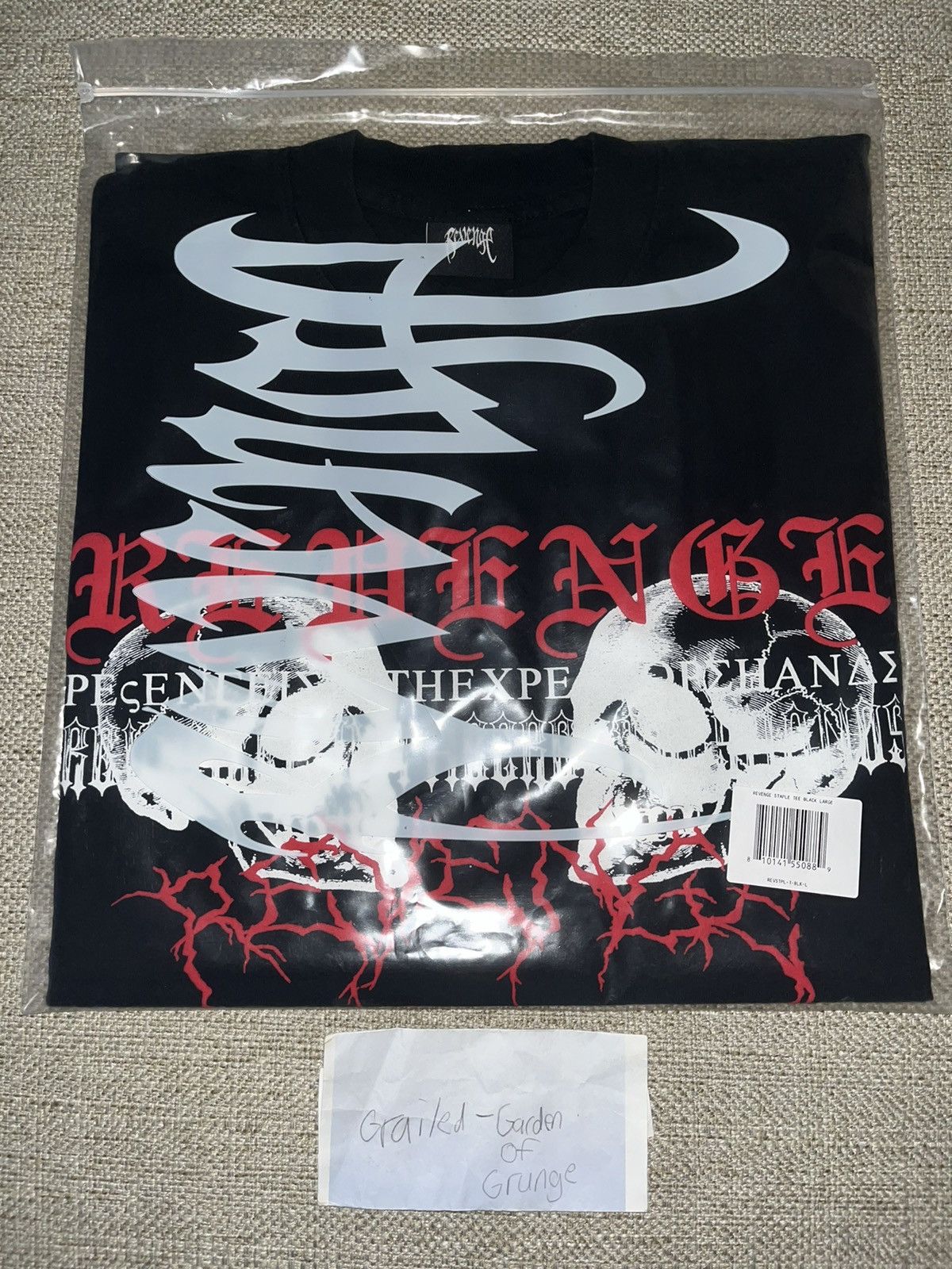 Revenge Revenge “Staple” Tee “live or die” Size US L / EU 52-54 / 3 - 2 Thumbnail