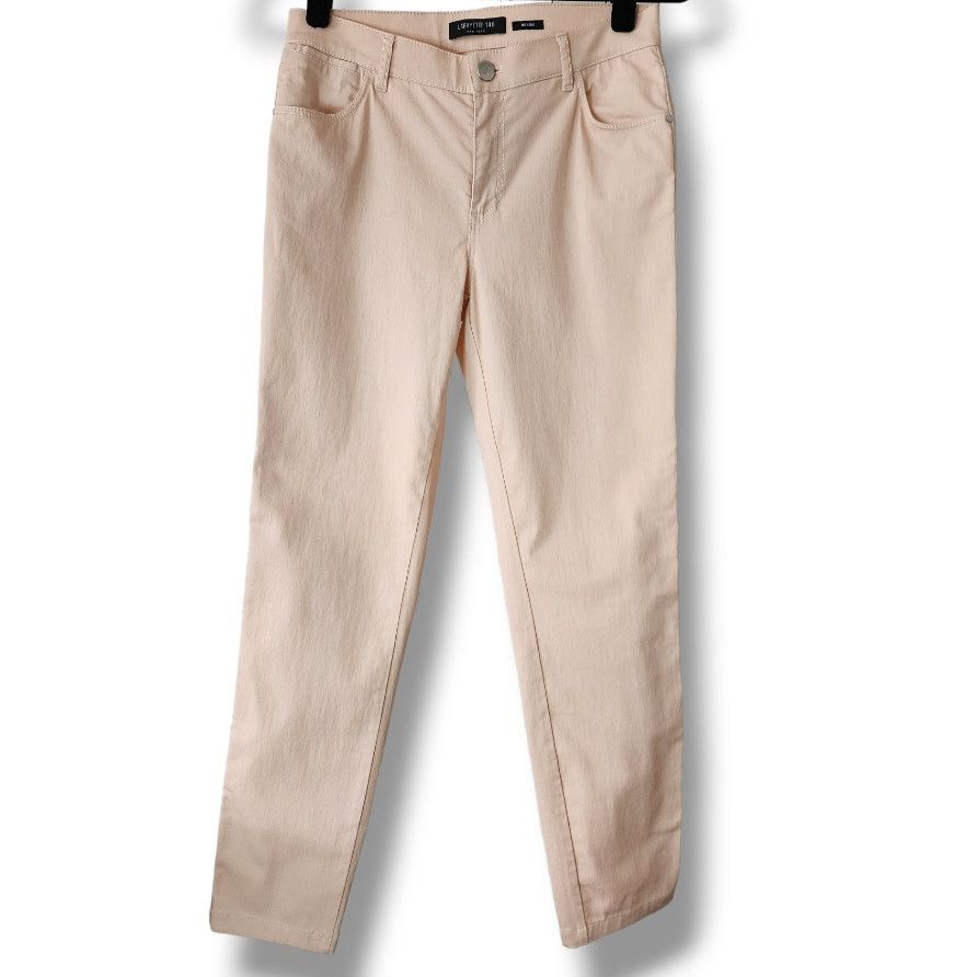 Lafayette 148 Lafayette 148 New York Blush Mercer Stretch Skinny Pants 4 Size 27" / US 4 / IT 40 - 2 Thumbnail