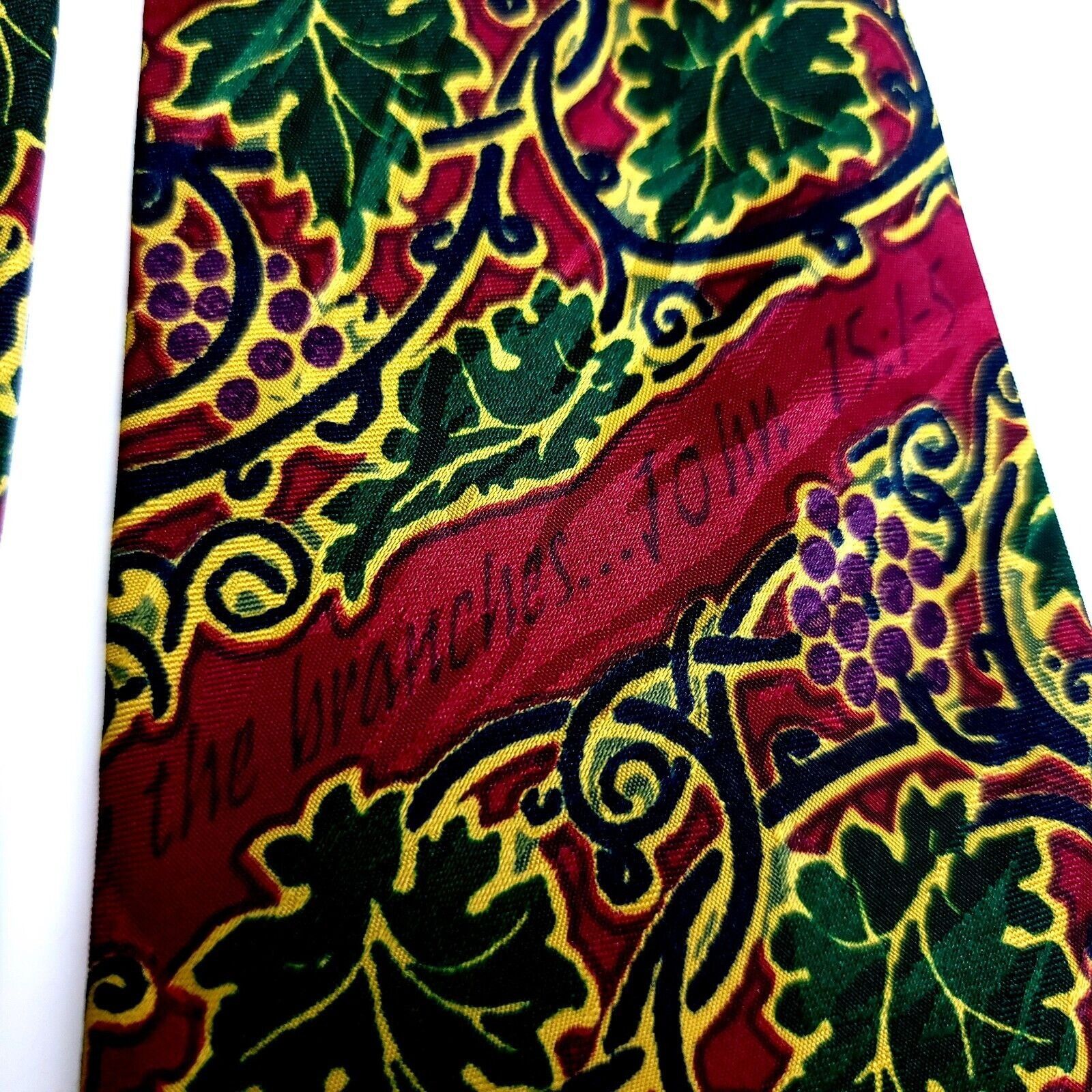 Vintage Appointed Apparel Polyester Red Green Christmas Mistletoe Bi Size ONE SIZE - 2 Thumbnail