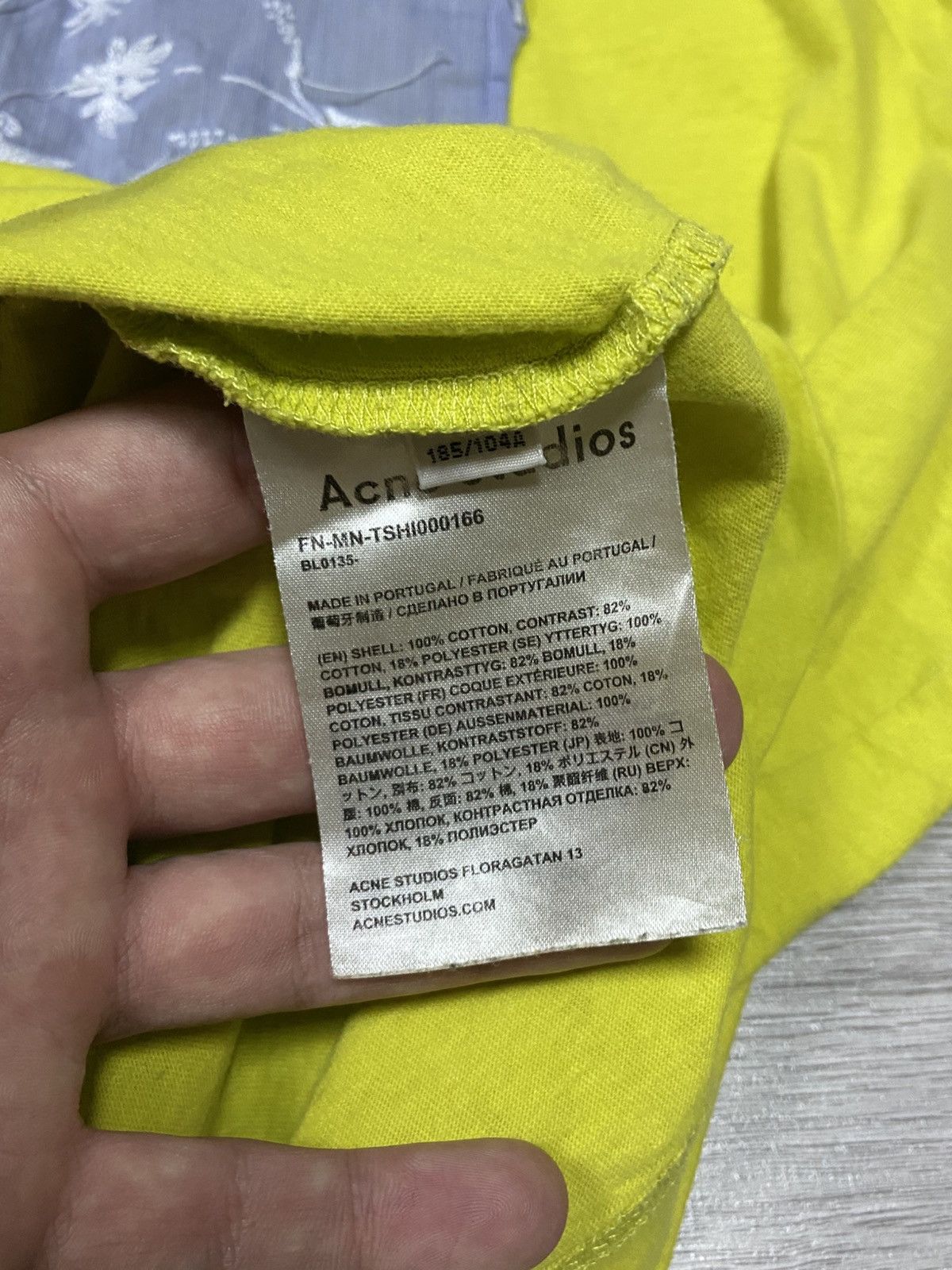 Acne Studios Acne Studios big logo flowers embroidered Size US XL / EU 56 / 4 - 5 Thumbnail