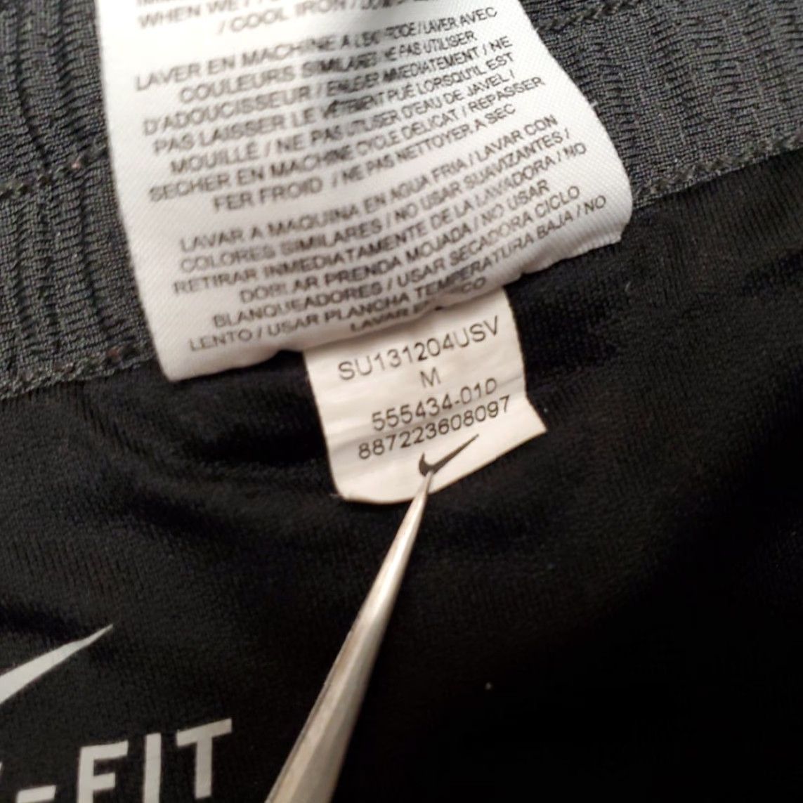 Nike Nike Shorts Women M Black Dri Fit Running Lined Performance Athletic Swoosh Size 32" / US 10 / IT 46 - 4 Thumbnail