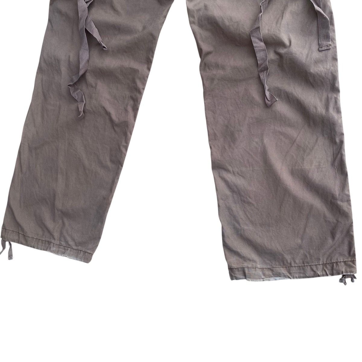 If Six Was Nine × Japanese Brand RealCrush Tactical Baggy Double Knee Bondage Cargo Pants Size US 35 - 15 Thumbnail