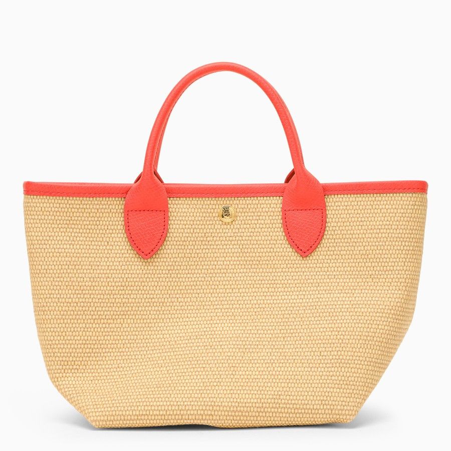 Longchamp o1d2blof0824 Size: OS / S Le Panier Bag in Red & Beige Size ONE SIZE - 2 Thumbnail