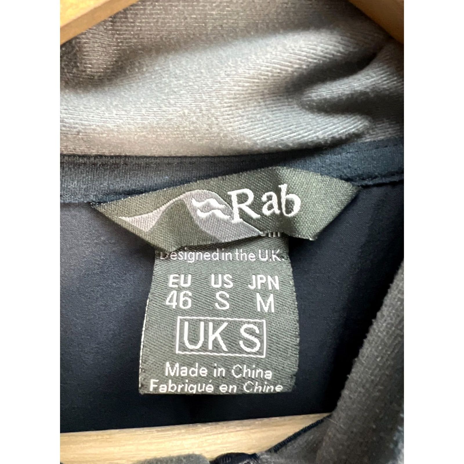Rab RAB Shirt Men S Gray Green Logo Ventus Pull-On Light Elastic Pullover Top Long Sleeve High Neck Size US S / EU 44-46 / 1 - 3 Thumbnail