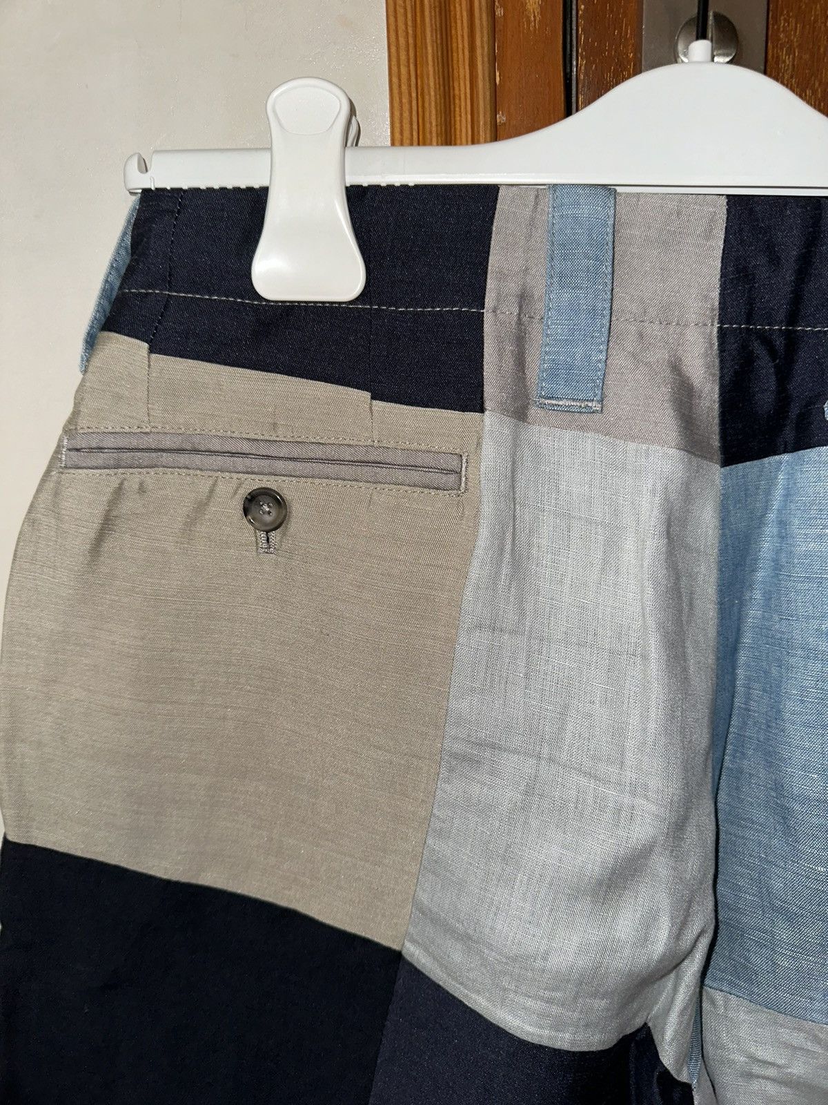 Dolce & Gabbana Dolce & Gabbana Cotton and linen patchwork shorts Size US 34 / EU 50 - 5 Thumbnail