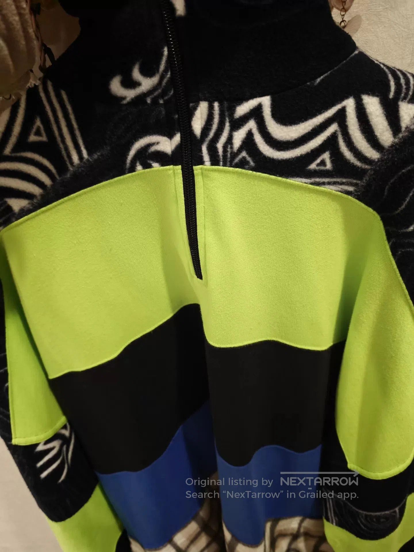 Balenciaga Multi Color Puffy Long Coat XS. Size US XS / EU 42 / 0 - 3 Thumbnail