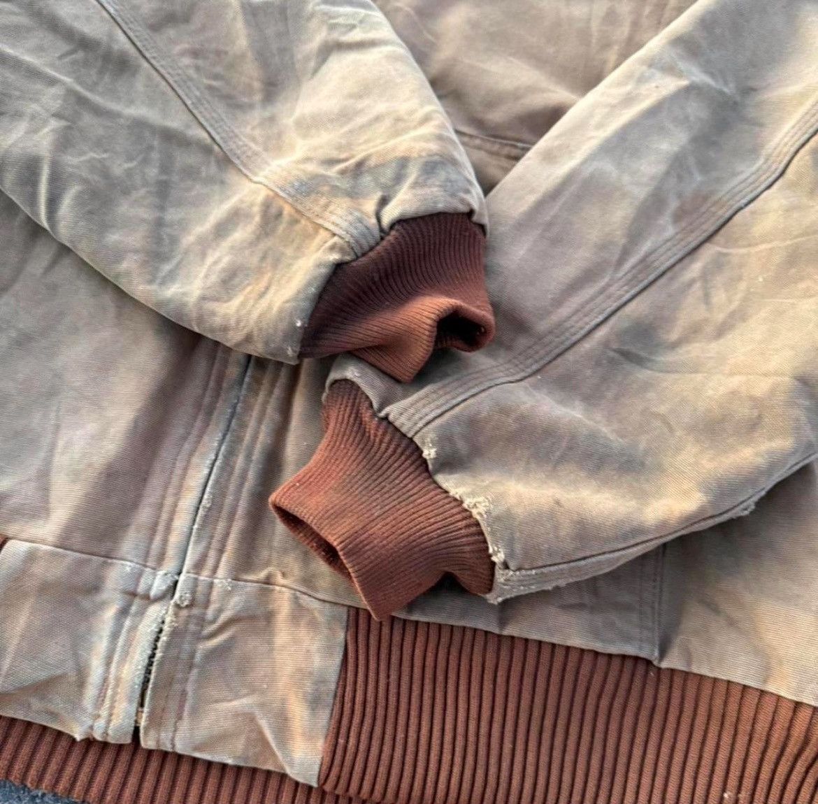 Carhartt × Vintage Tan faded carhartt jacket Size US XL / EU 56 / 4 - 4 Thumbnail