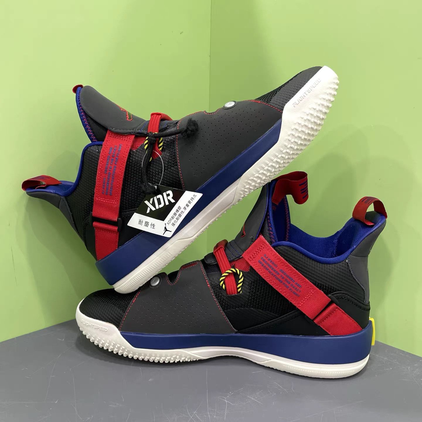 Jordan Brand Air Jordan 33 Black/White/Red Basketball Shoes K15 Size US 10 / EU 43 - 5 Thumbnail