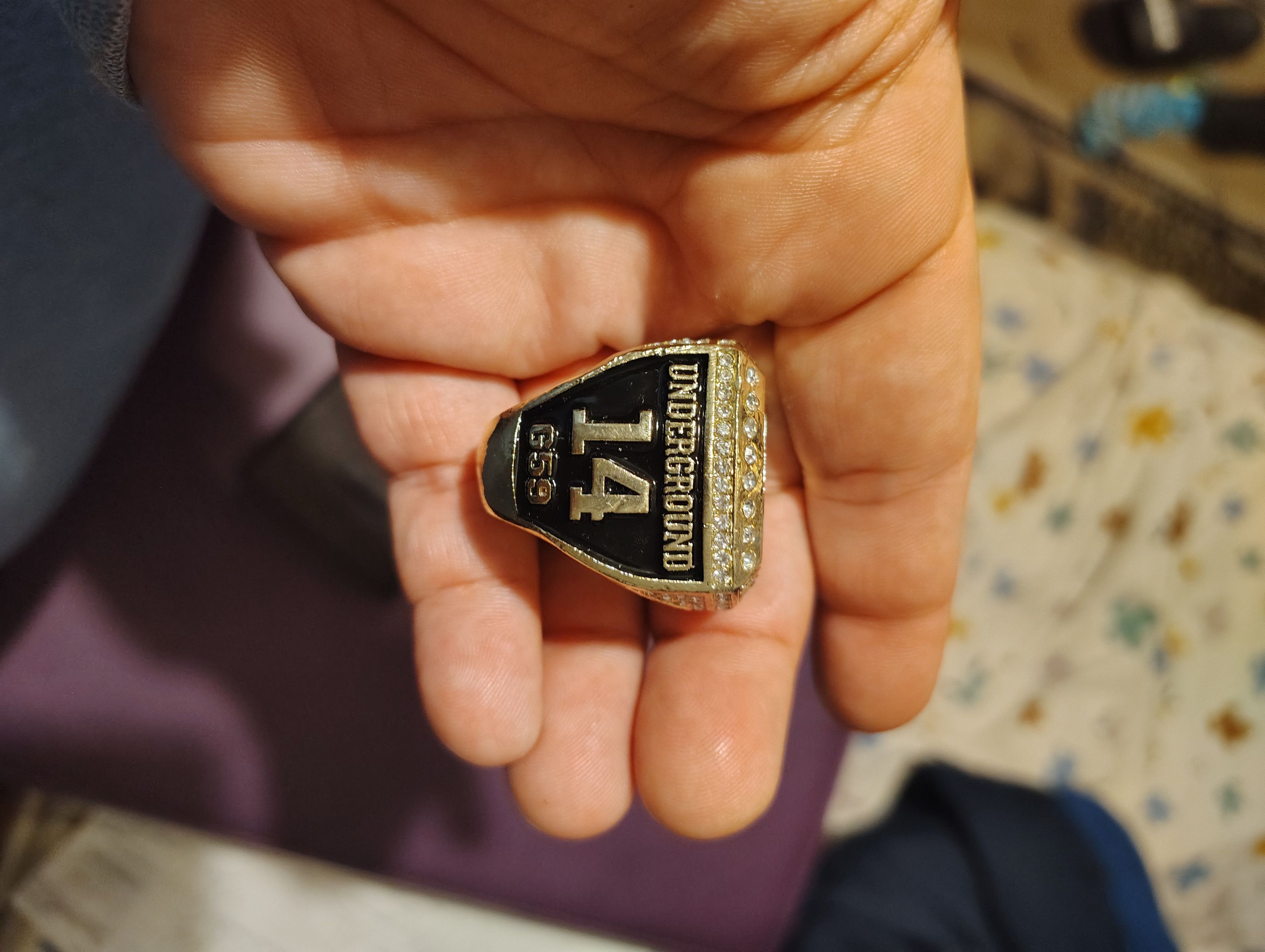 G59 Records × STAFF WORKFORCE G59 Grey59 World Champion Ring Size ONE SIZE - 3 Thumbnail