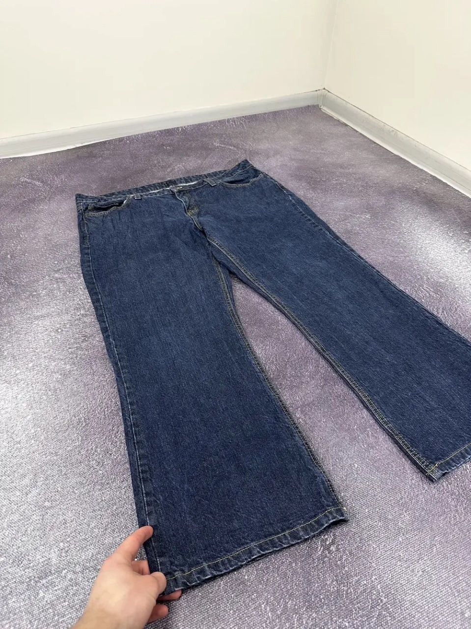 Dickies Vintage Dickies USA Baggy Opium Faded Work Bootcut Jeans Size US 38 / EU 54 - 10 Thumbnail