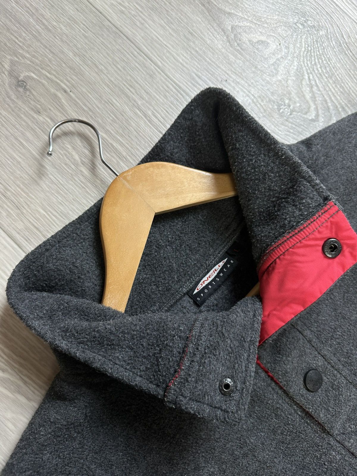 O'Neill Vintage 90s O’Neill Fleece Jacket Big Logo Rare Size US L / EU 52-54 / 3 - 7 Thumbnail