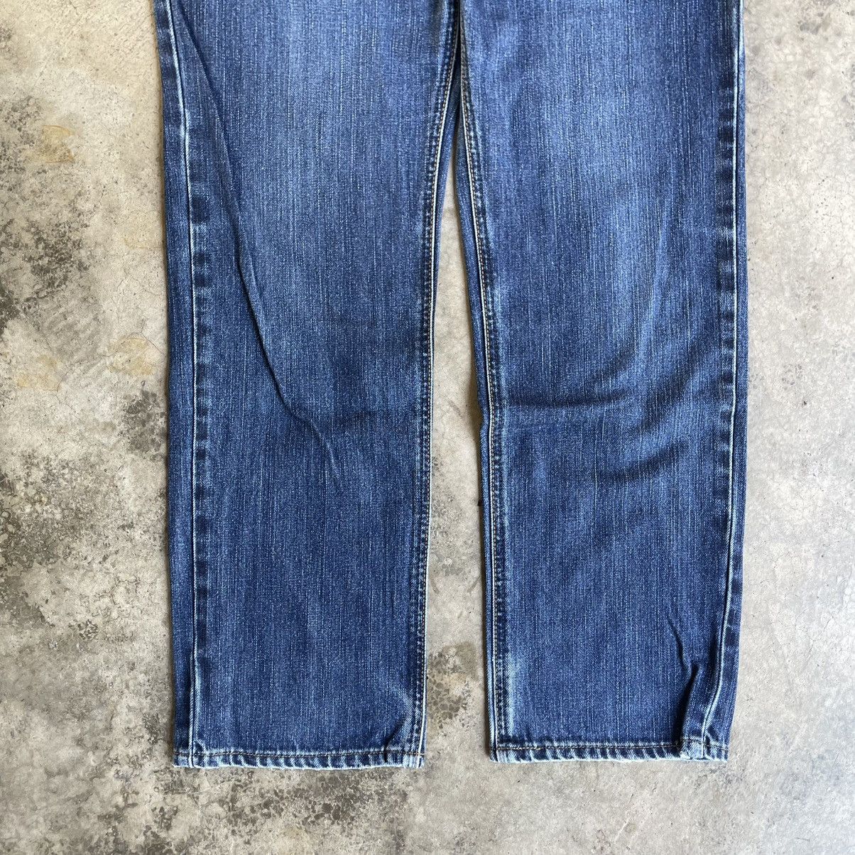 Edwin 🔥Vintage Edwin 404 Stoned Washed Ripped Distress Denim Jeans Size US 32 / EU 48 - 3 Thumbnail