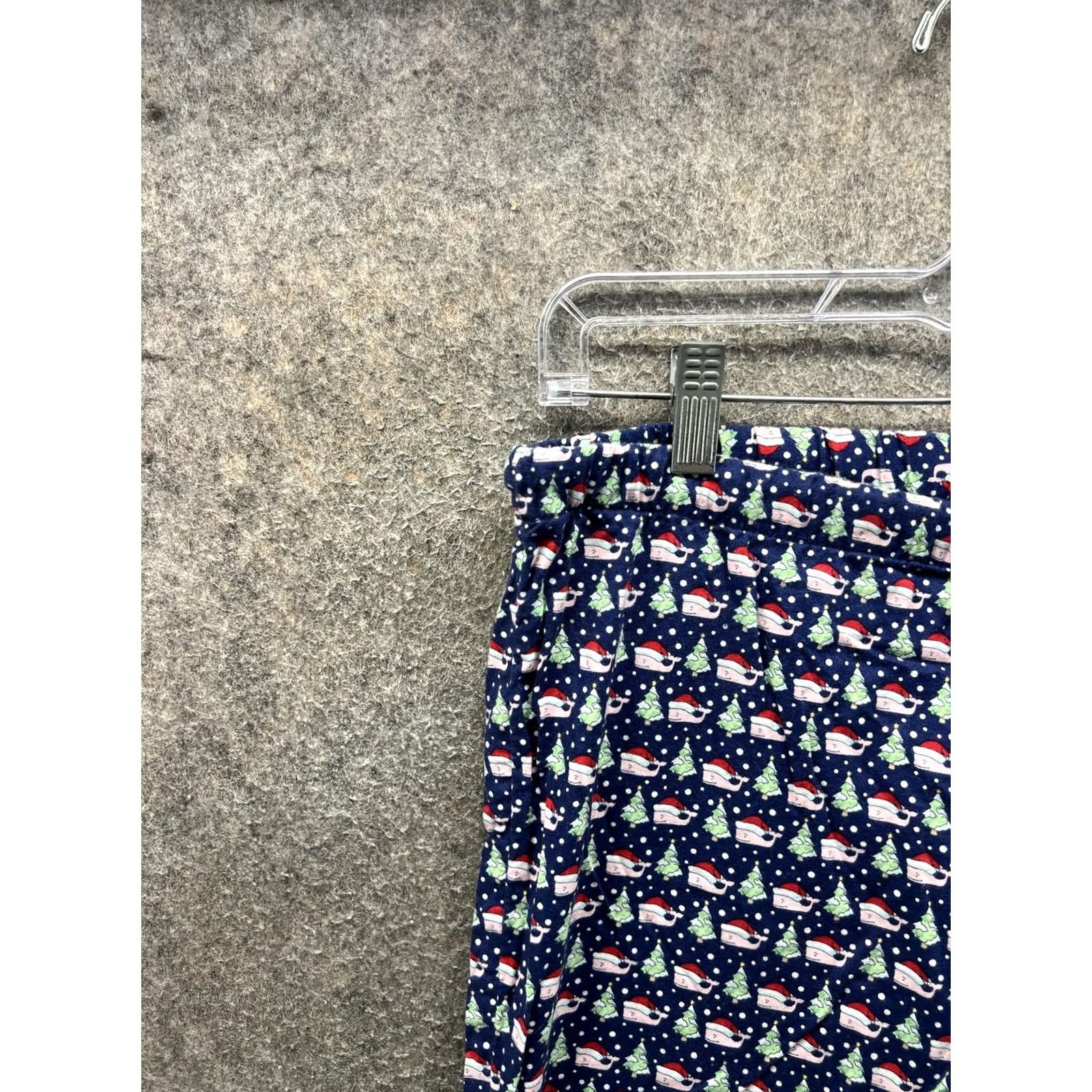 Vineyard Vines Vineyard Vines Pajama Pants Womens XS Blue Christmas Whale Flannel Sleep Print Size 26" / US 2 / IT 38 - 7 Thumbnail