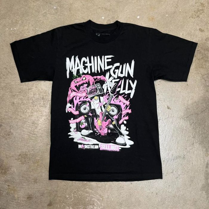 Band Tees Official 2022 Machine Gun Kelly Mainstream Sellout Shirt MGK Grailed
