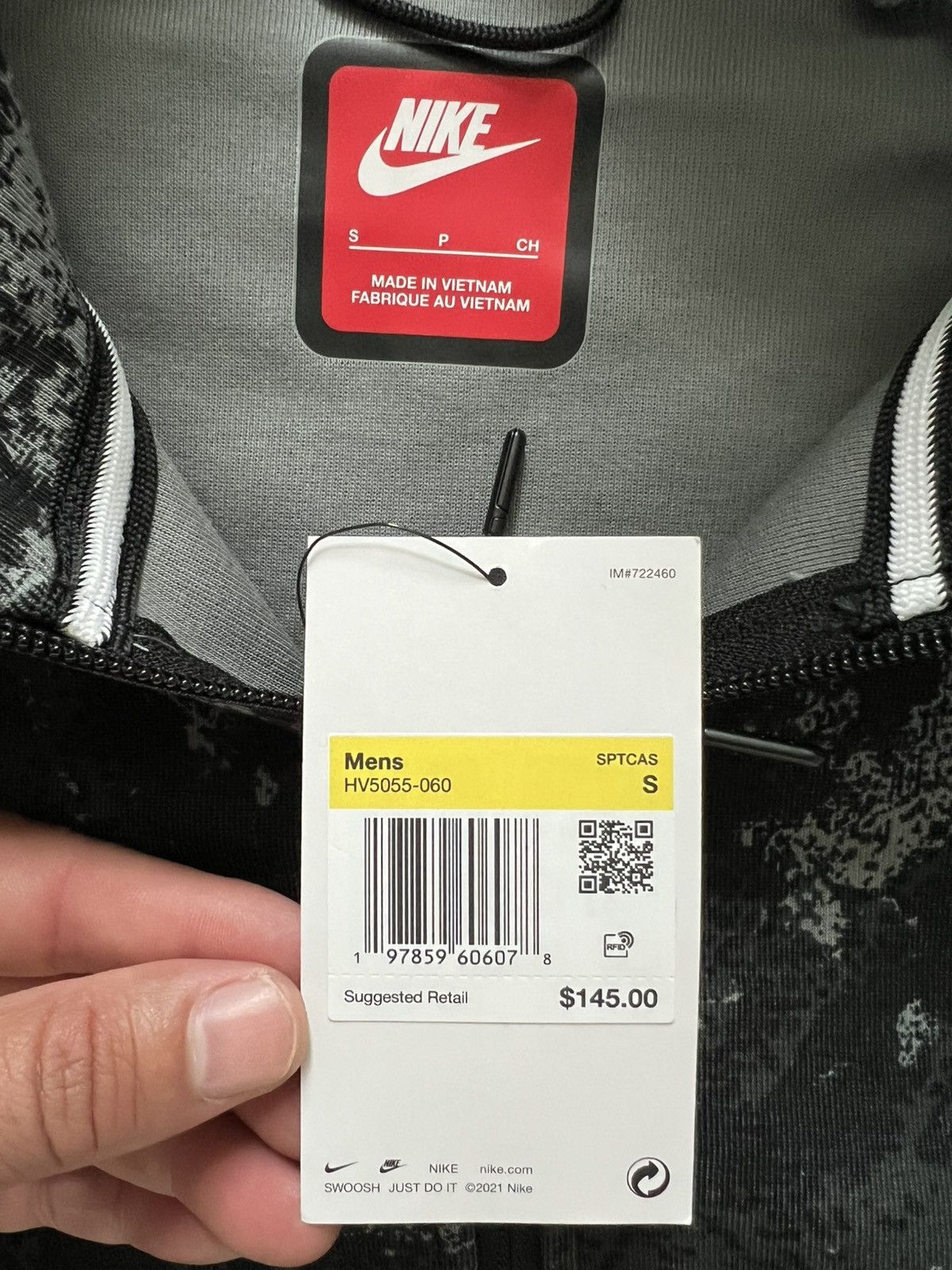 Nike Nike Tech Windrunner Fleece Full-Zip Hoodie Black Size US S / EU 44-46 / 1 - 12 Thumbnail