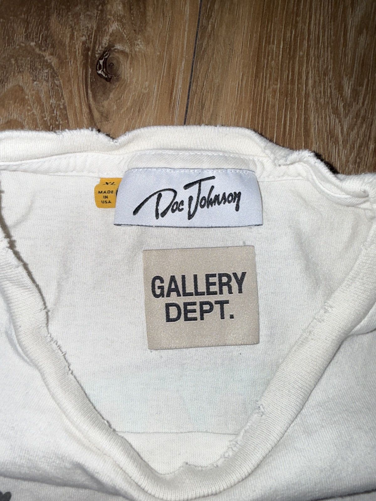 Gallery Dept. Gallery Dept x Doc Johnson Tee Size US XL / EU 56 / 4 - 1 Thumbnail