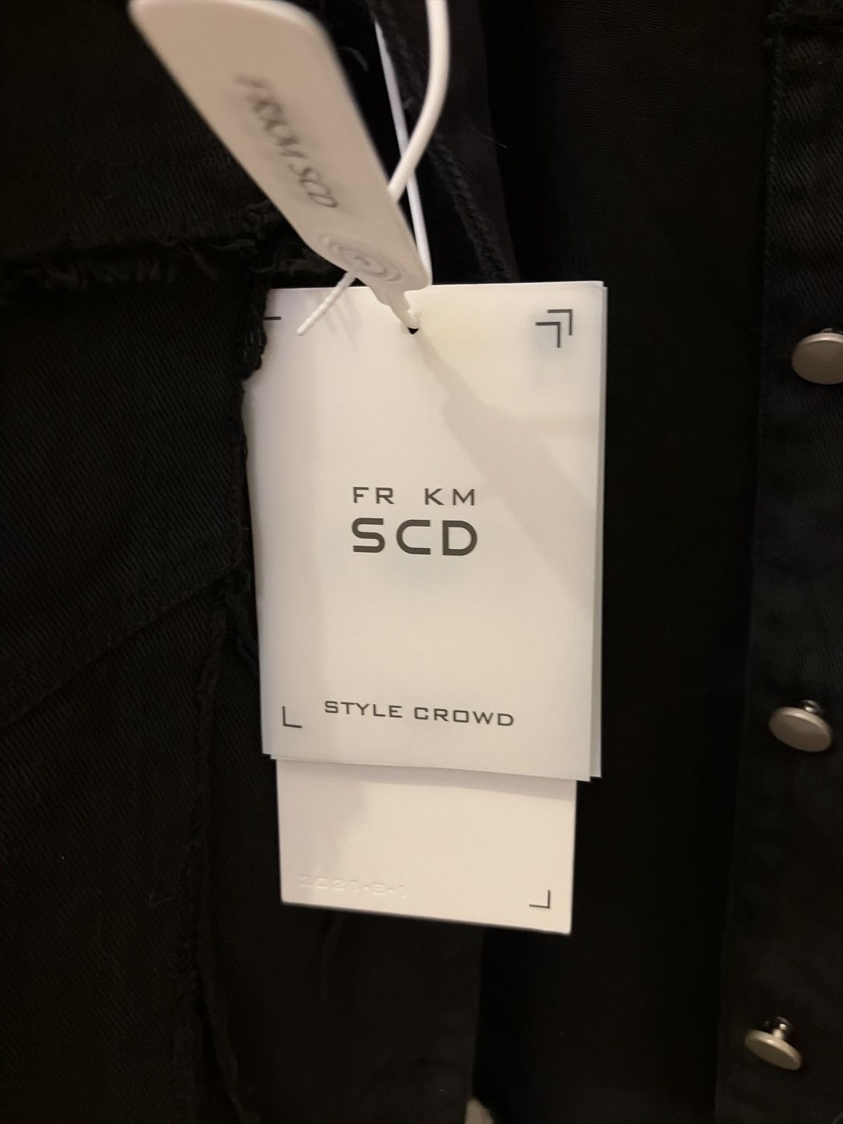 Japanese Designer FR KM SCD distressed jacket