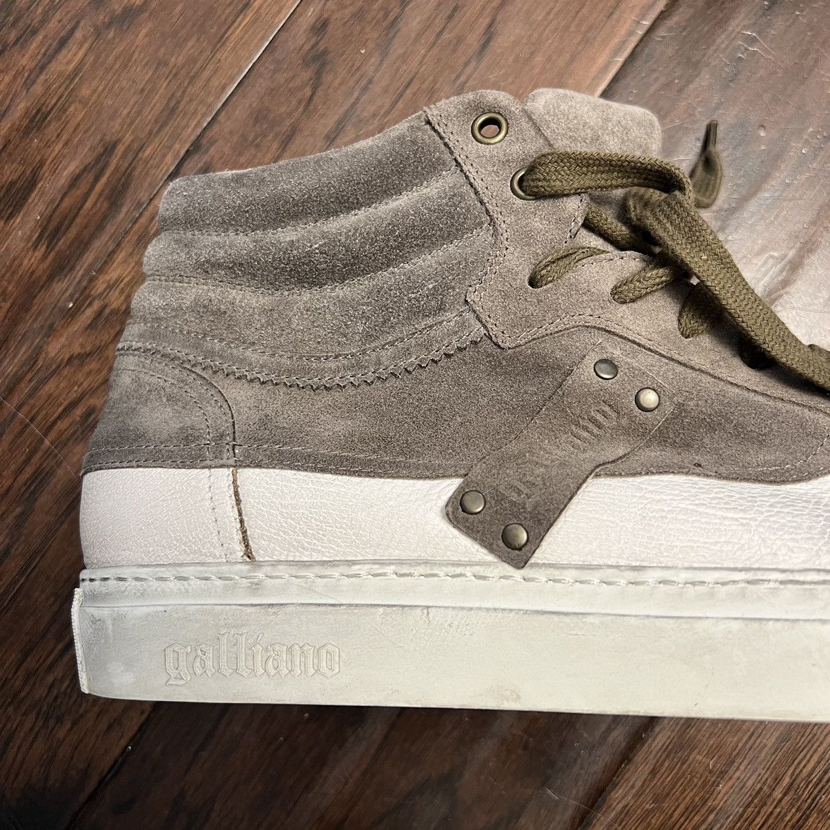 John Galliano Galliano Men’s Genuine Leather Sneakers Size US 13 / EU 46 - 9 Thumbnail