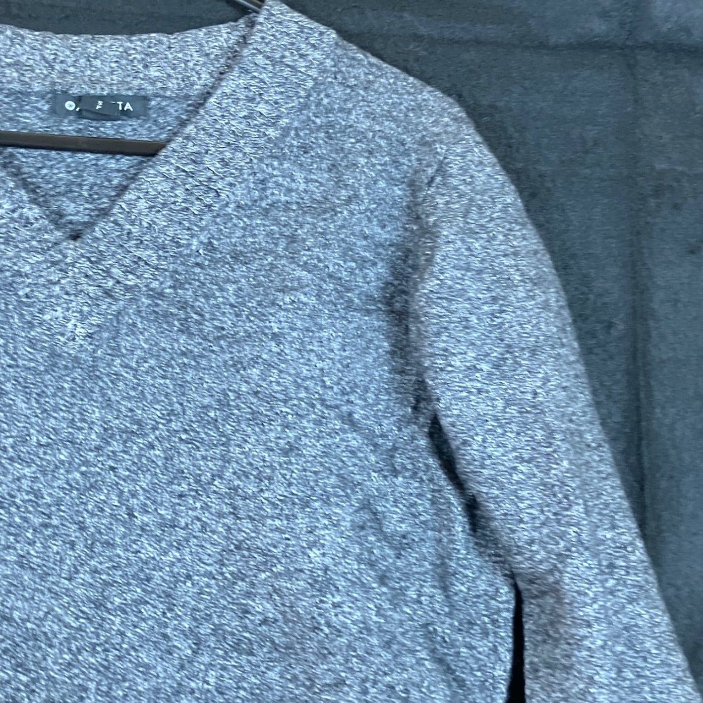 Athleta Athleta Womens Sweater Charcoal Vital V Neck Tunic Pullover Wool Cashmere S Size S / US 4 / IT 40 - 5 Thumbnail