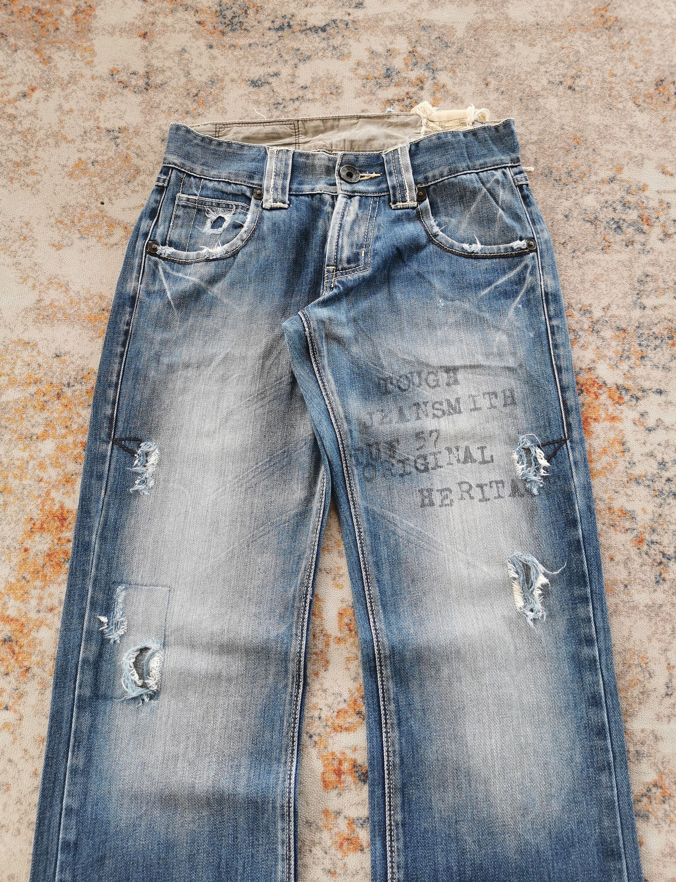 Le Grande Bleu (L.G.B.) Vintage TOUGH JEANSMITH hennessy Denim pants Size US 29 - 14 Thumbnail