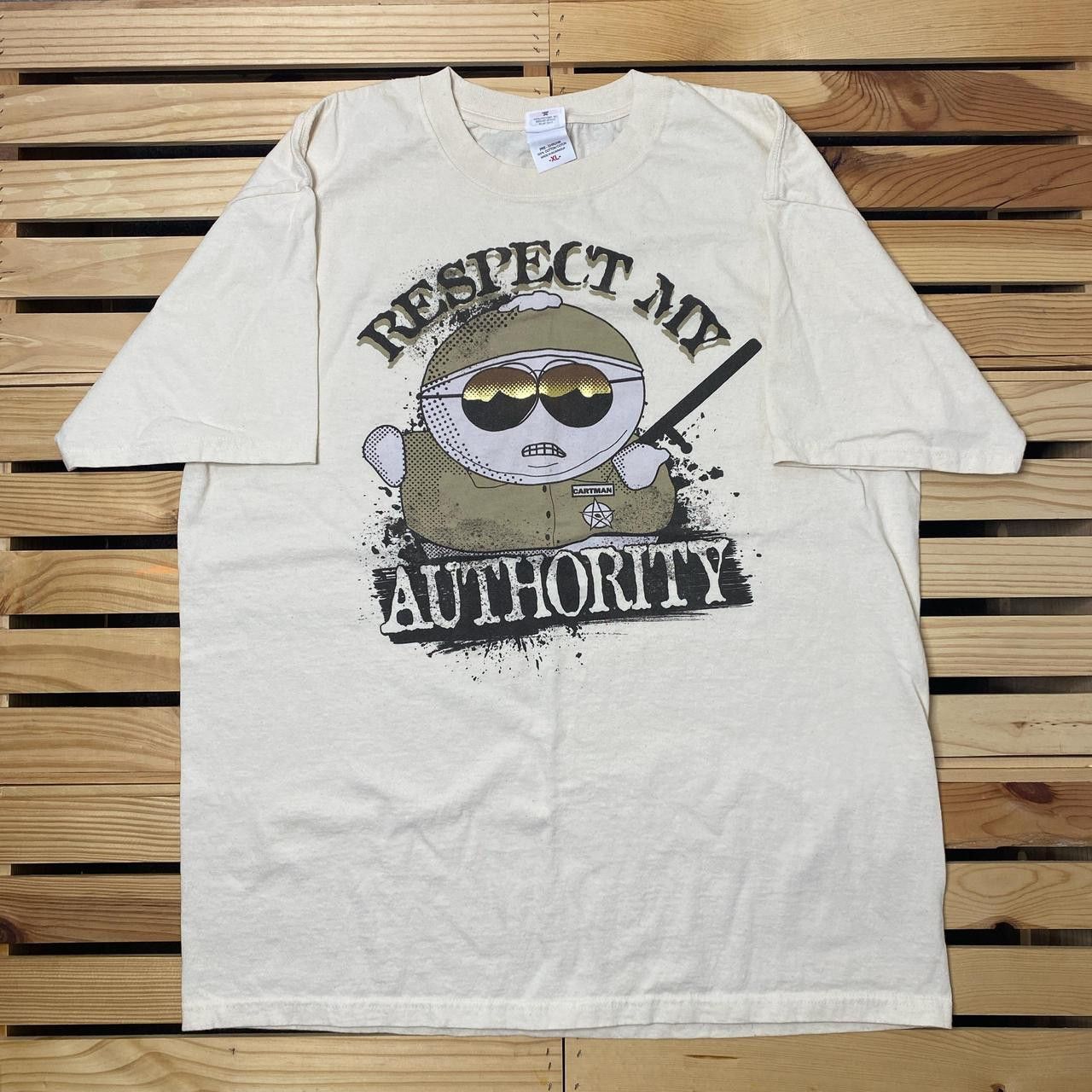 Anvil Vintage South Park's Eric Cartman Beige Cartoon Tee Size XL Size US XL / EU 56 / 4 - 1 Thumbnail