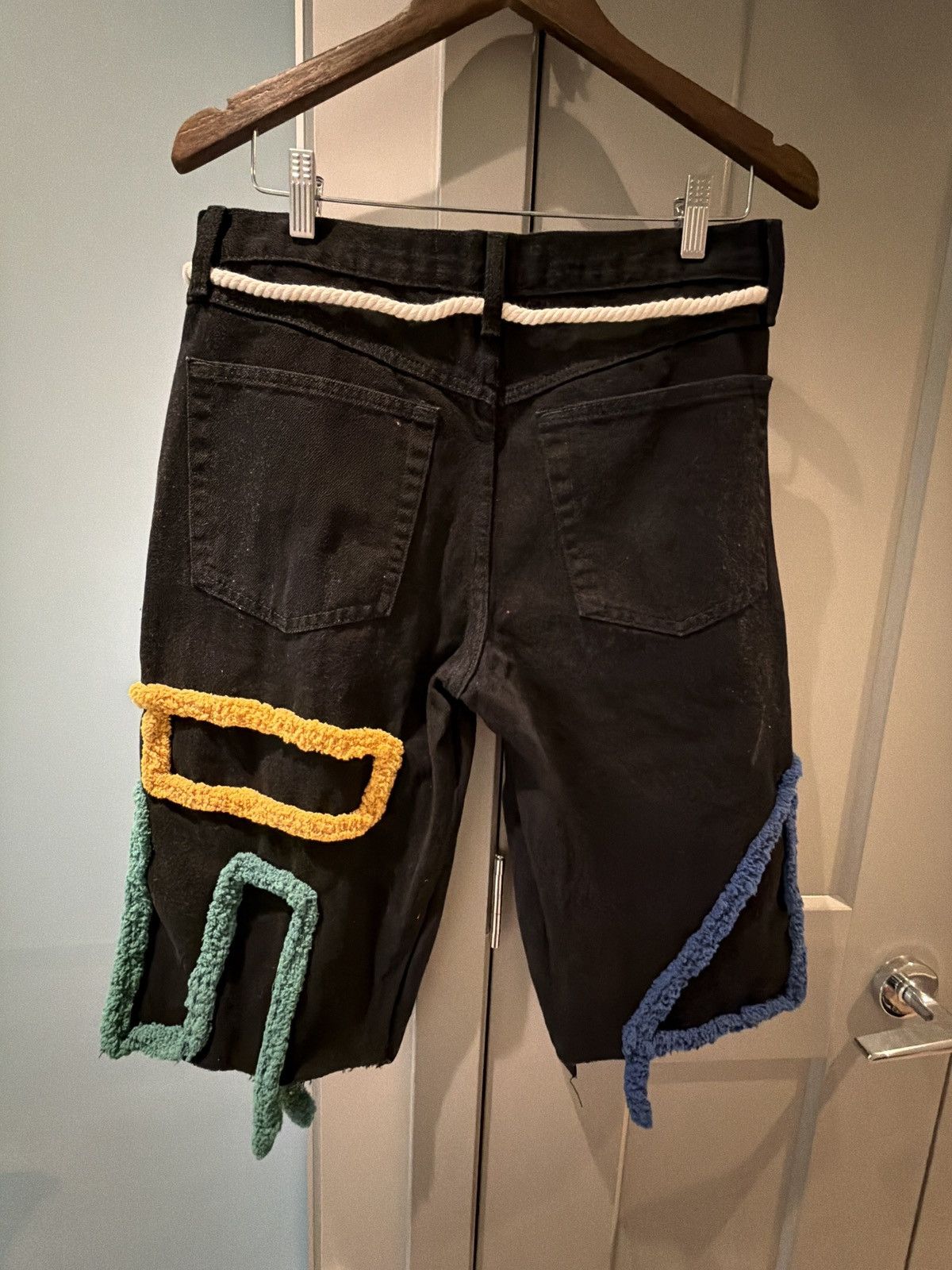 Handmade Black Jorts Size US 32 / EU 48 - 2 Thumbnail