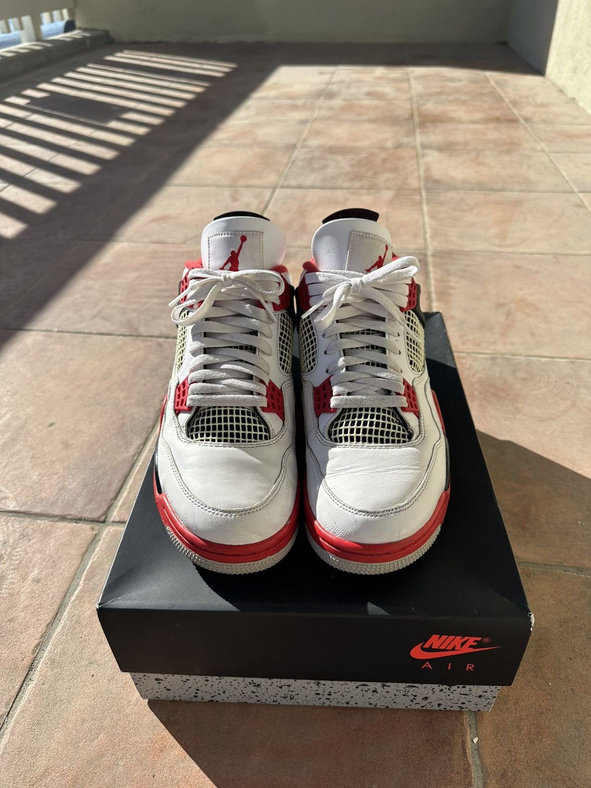 Jordan Brand Air Jordan 4 Retro Fire Red (2020) Size US 10 / EU 43 - 5 Thumbnail