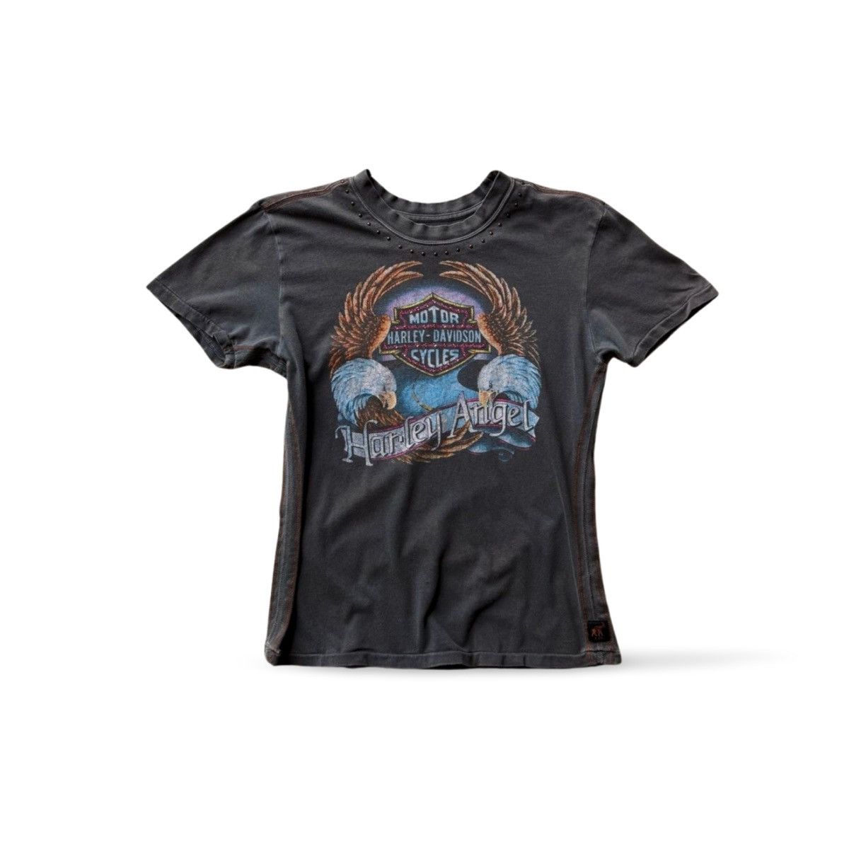 Harley Davidson Vintage Harley Angel Biker Tee Size XL / US 12-14 / IT 48-50 - 1 Thumbnail