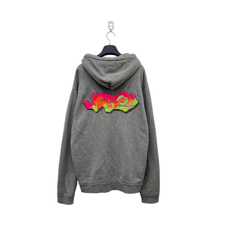 Louis Vuitton Louis Vuitton Graffiti Logo Hooded Jacket Size US XXL / EU 58 / 5 - 2 Thumbnail