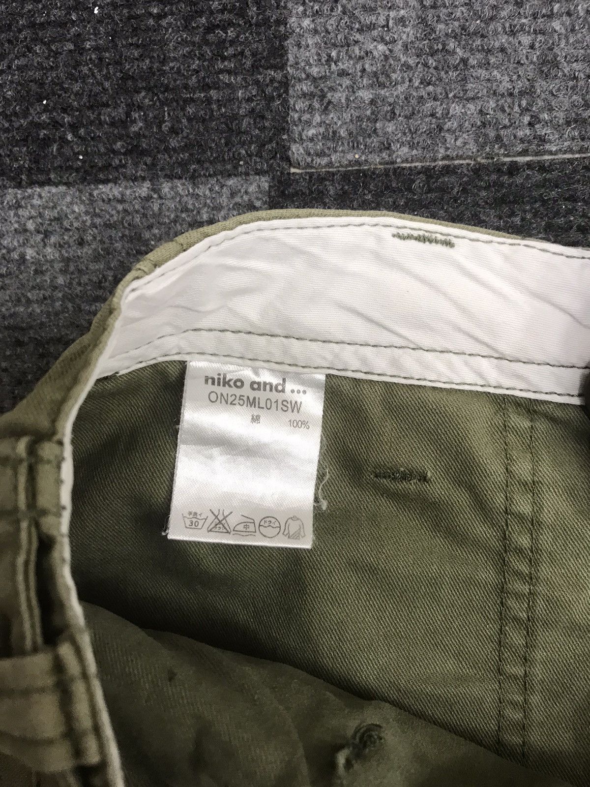 Japanese Brand niko and Fatigue Baker Military Sturdy Pant Size US 34 / EU 50 - 14 Thumbnail