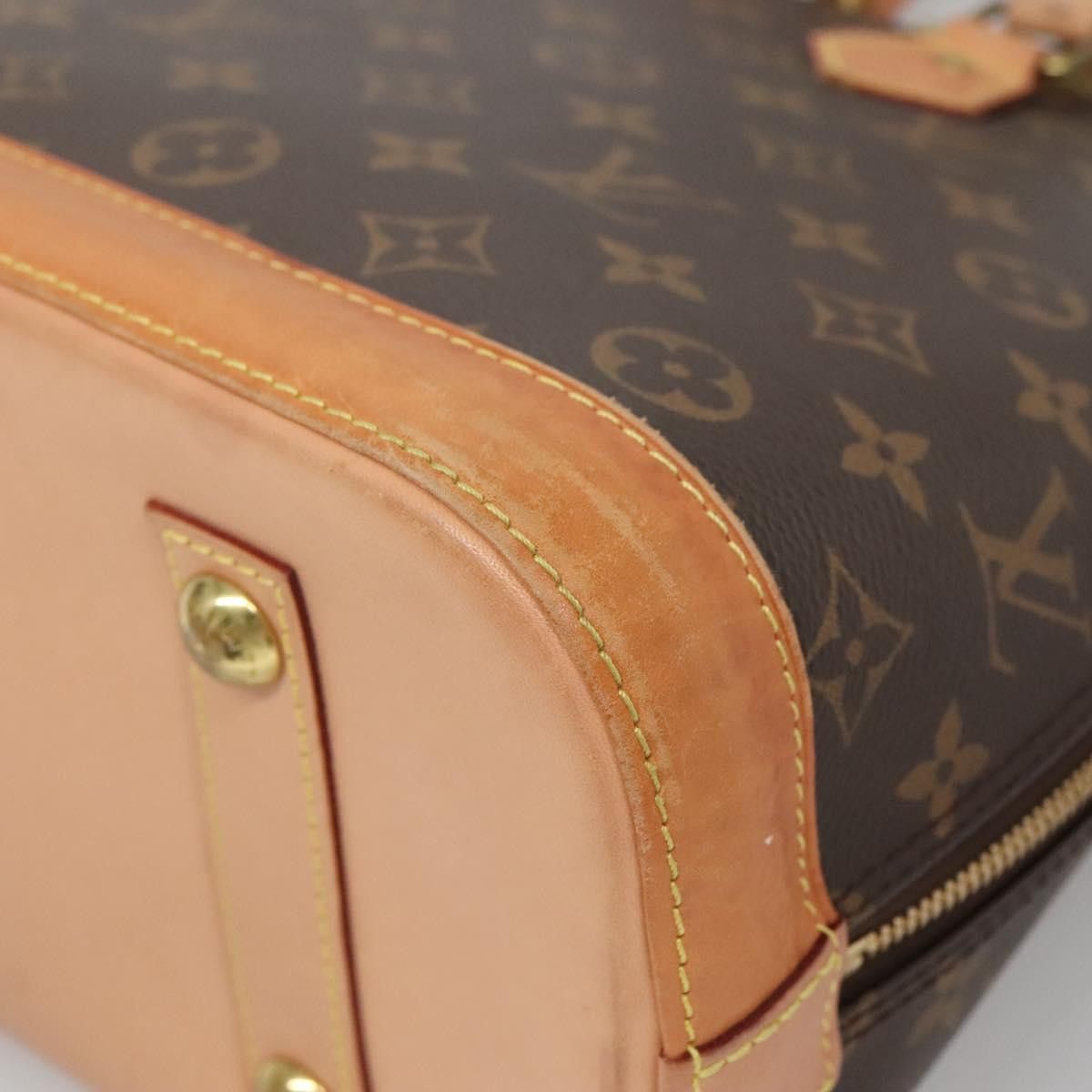 Louis Vuitton LOUIS VUITTON Monogram Alma PM Hand Bag M53151 Size ONE SIZE - 15 Thumbnail