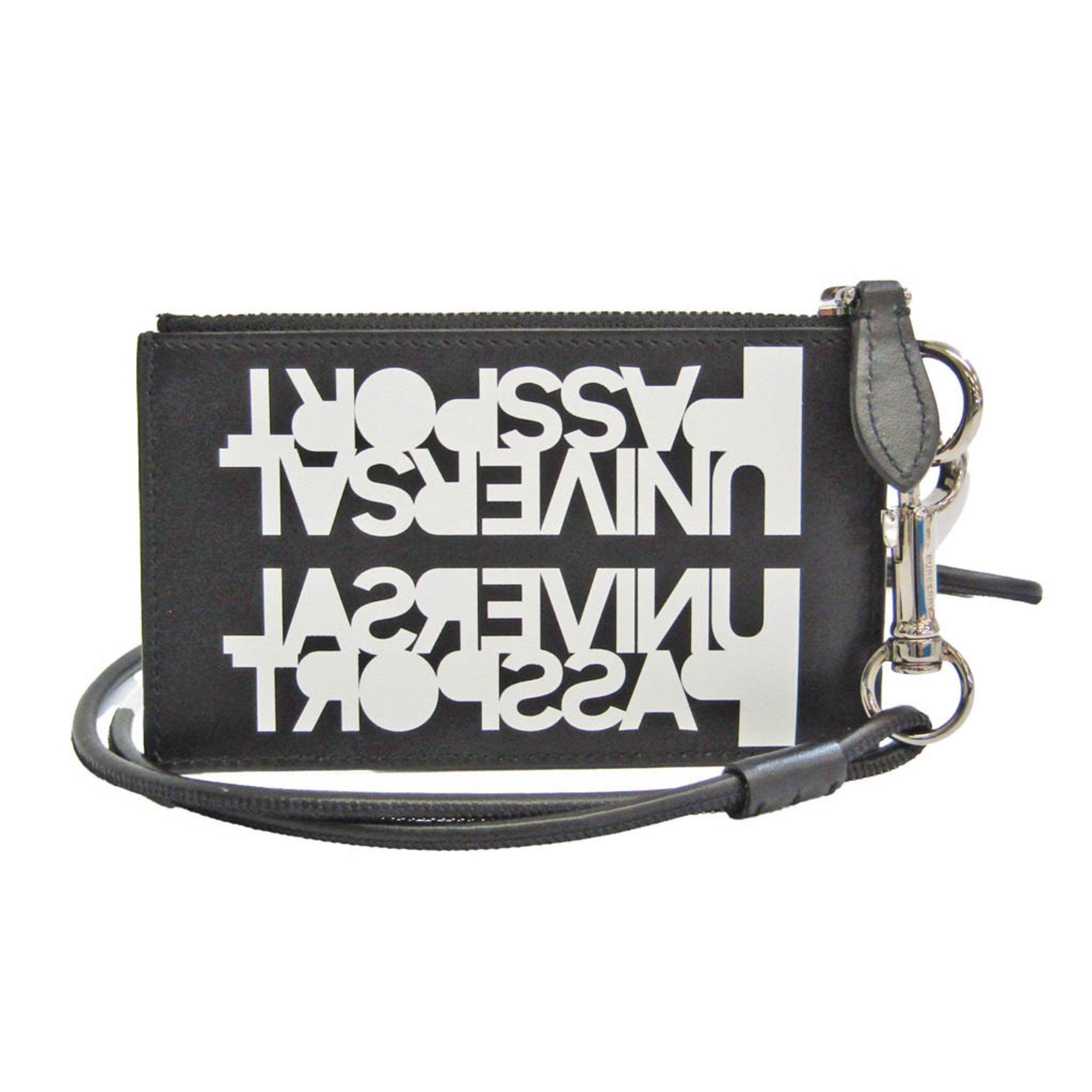 Burberry Black Leather Wallet (Pre-Owned) Size ONE SIZE - 1 Thumbnail