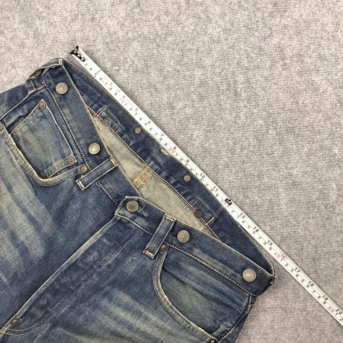 Japanese Brand × Levi's Vintage Clothing VINTAGE LEVIS 33501 DISTRESSED SELVADGE DENIM PANTS 144 Size US 32 / EU 48 - 18 Thumbnail