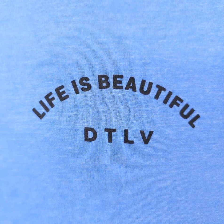 Alife VINTAGE Life Is Beautiful Shirt Mens M Blue 2018 Music & Art Festival Size US M / EU 48-50 / 2 - 3 Thumbnail
