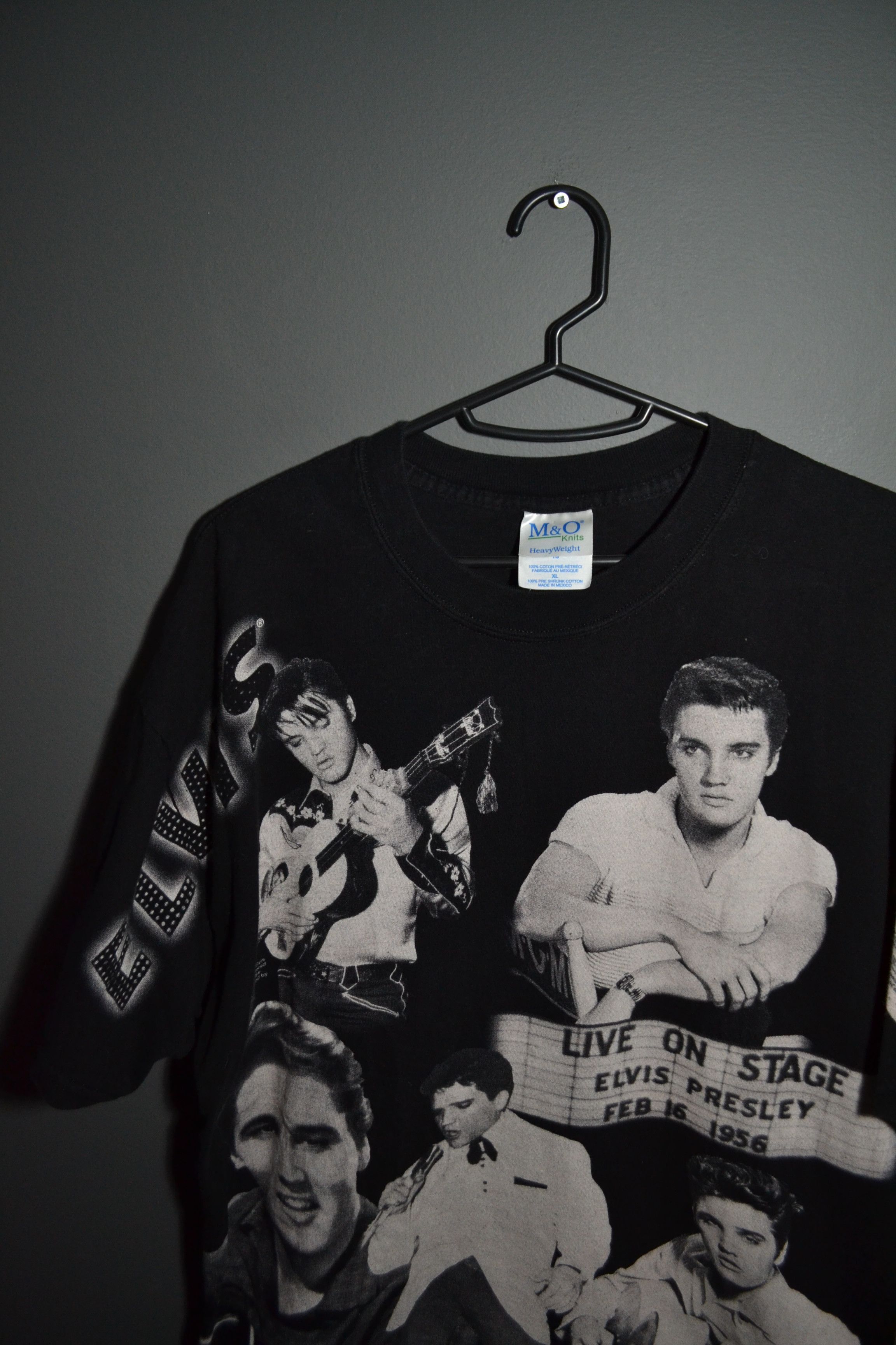 Band Tees × Vintage Vintage Elvis Presley Live on Stage All Over Print XL Size US XL / EU 56 / 4 - 2 Thumbnail