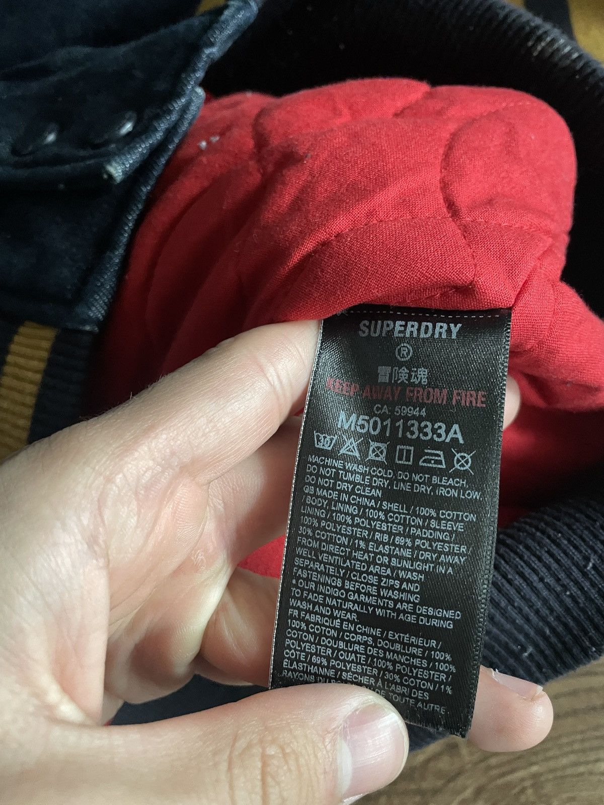Superdry × Vintage Superdry Streetwear Varsity Jacket Bomber Size L Size US L / EU 52-54 / 3 - 13 Thumbnail