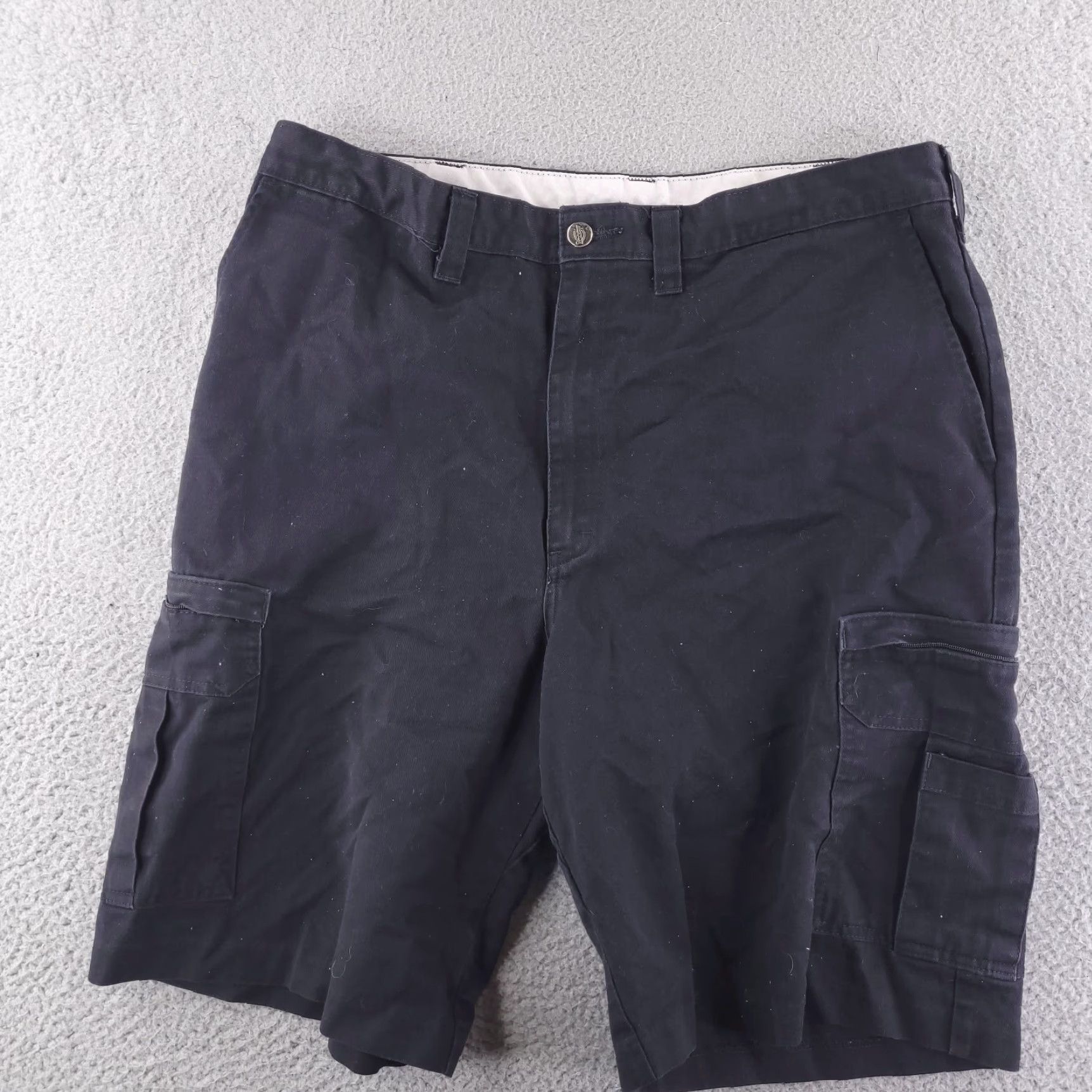 Dickies Dickies Shorts Mens 37-38 Black Cargo Work Casual Size US 38 / EU 54 - 3 Thumbnail