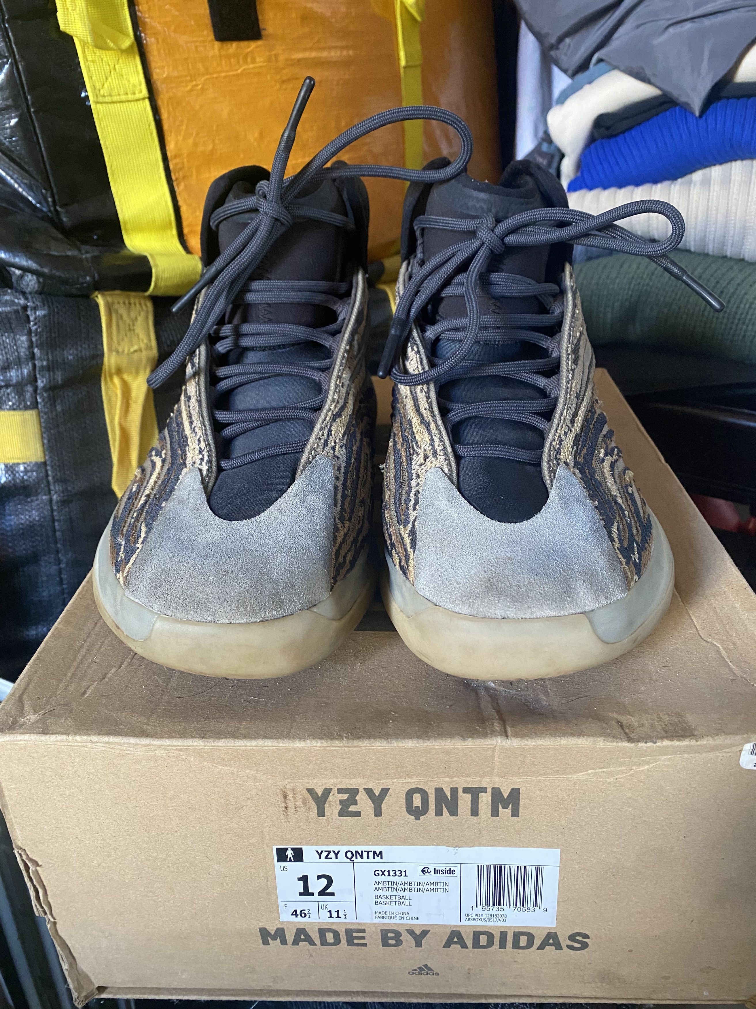 Adidas × Yeezy adidas Yeezy QNTM Amber Tint Size US 12 / EU 45 - 3 Thumbnail