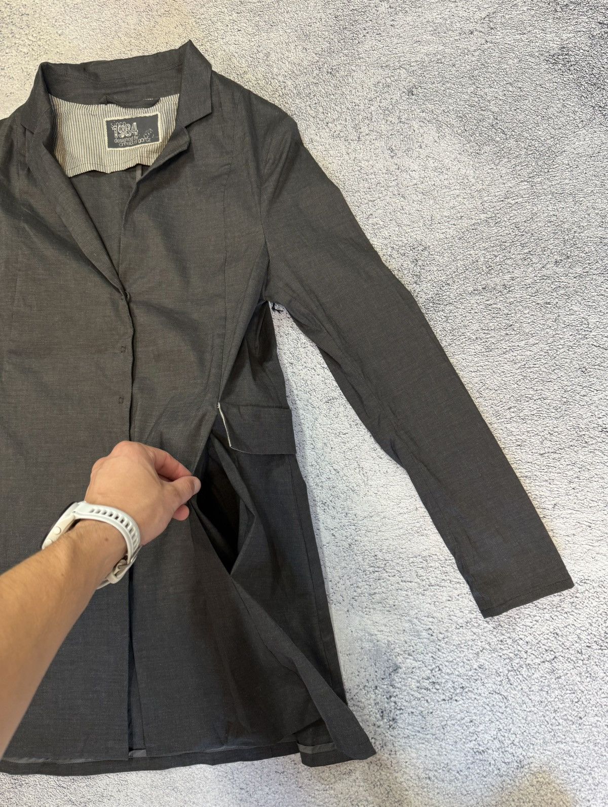 Annette Gortz Annette Gortz Women’s Blazer Shirt Dress Linen Germany 38 Size M / US 6-8 / IT 42-44 - 18 Thumbnail