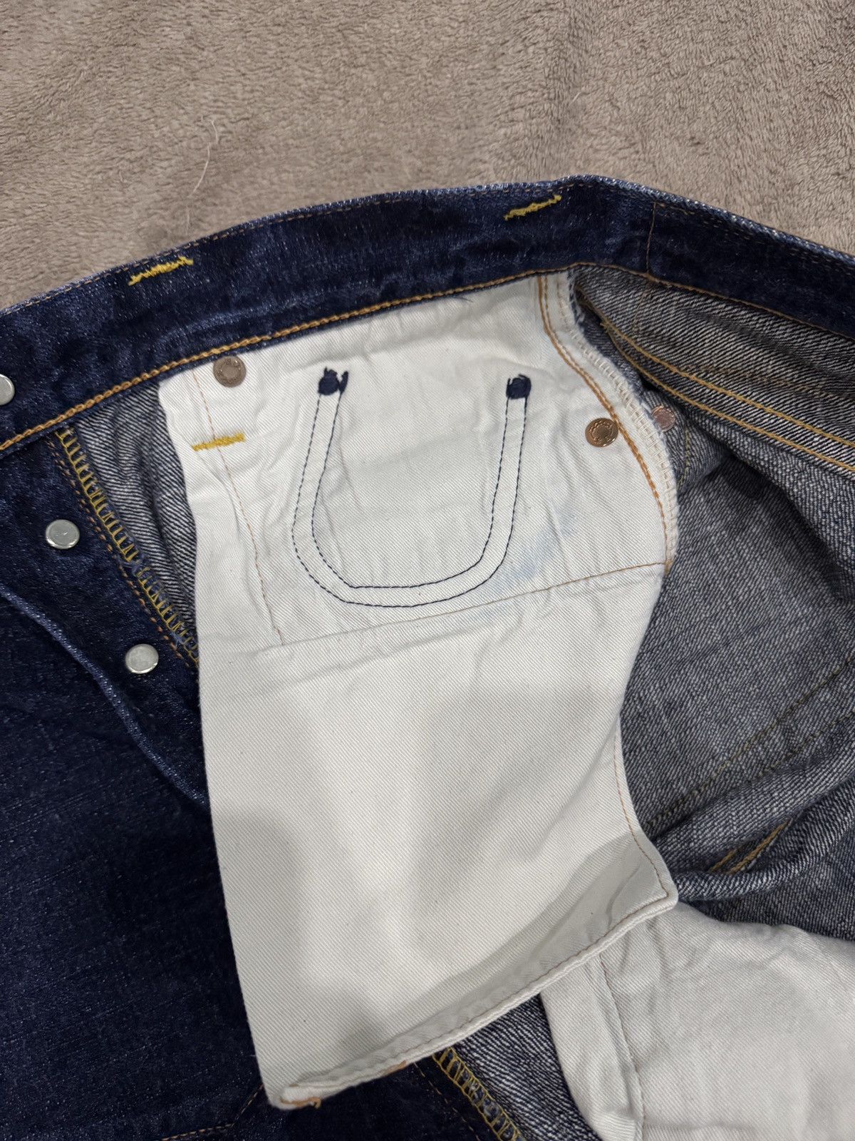 Evisu × Japanese Brand Evisu Selvedge Lot 2000 No.1 Special Size US 31 - 5 Thumbnail