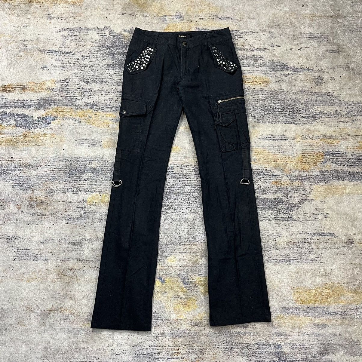 Tornado Mart Tornado Mart studded multi pocket cargo pants Size 28" / US 6 / IT 42 - 1 Thumbnail